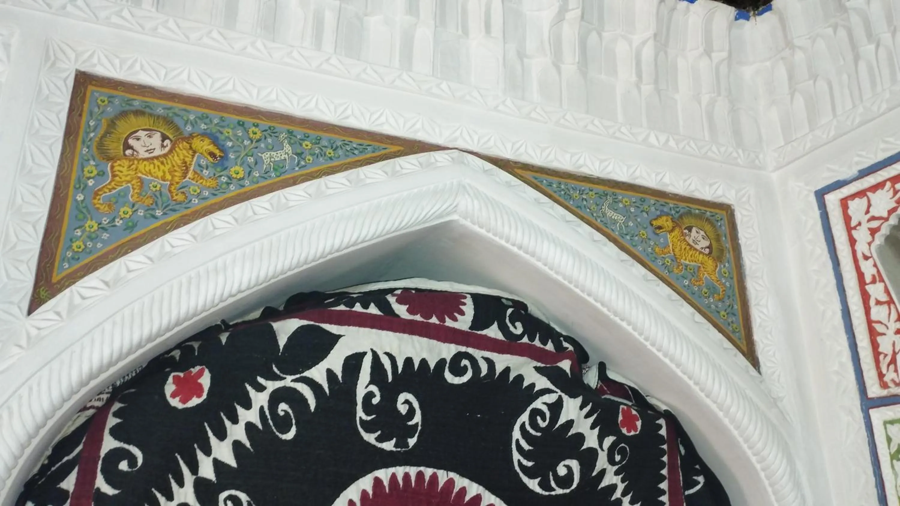 Decorative detail in Reyhana Unique House