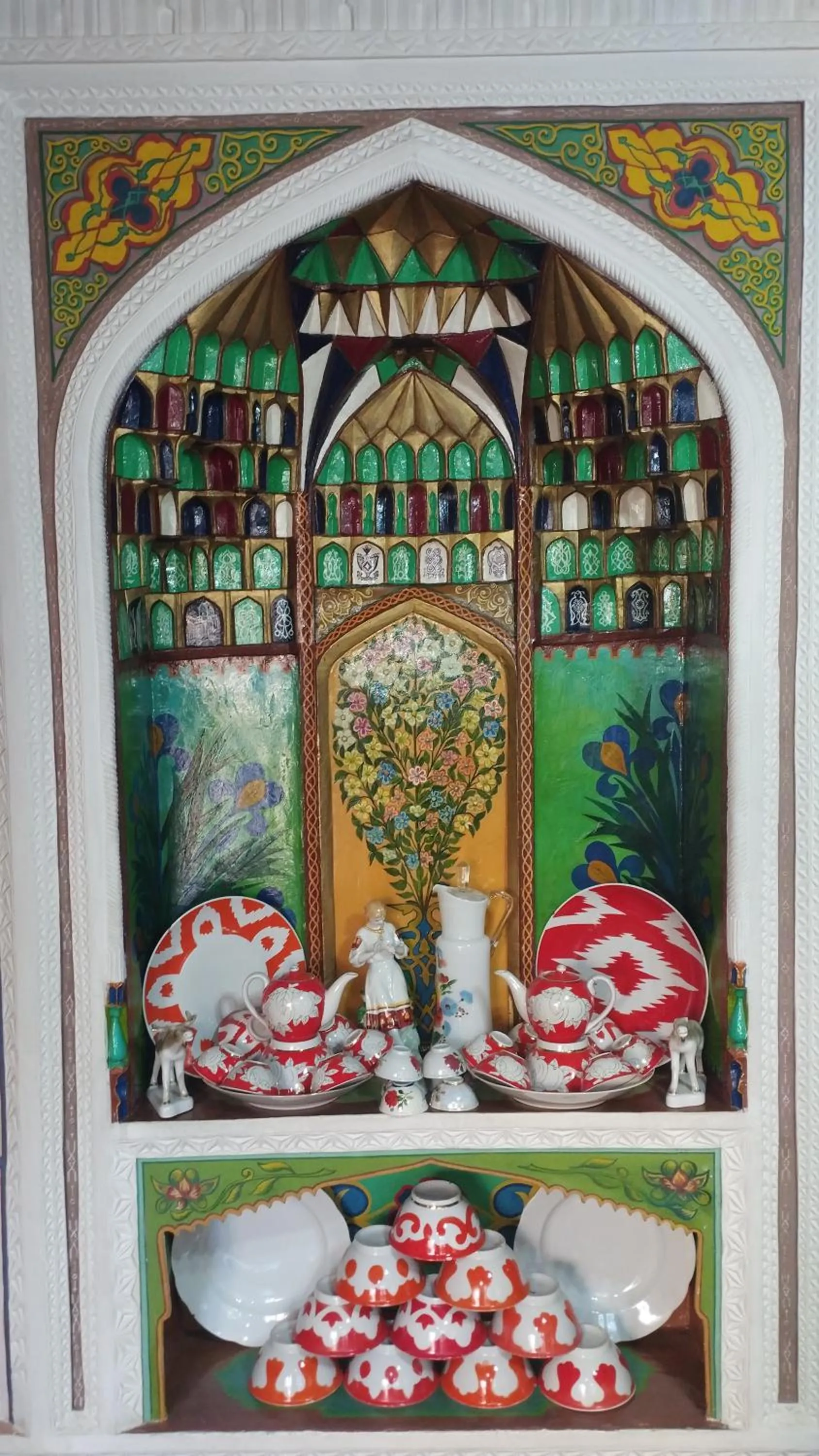 Decorative detail in Reyhana Unique House