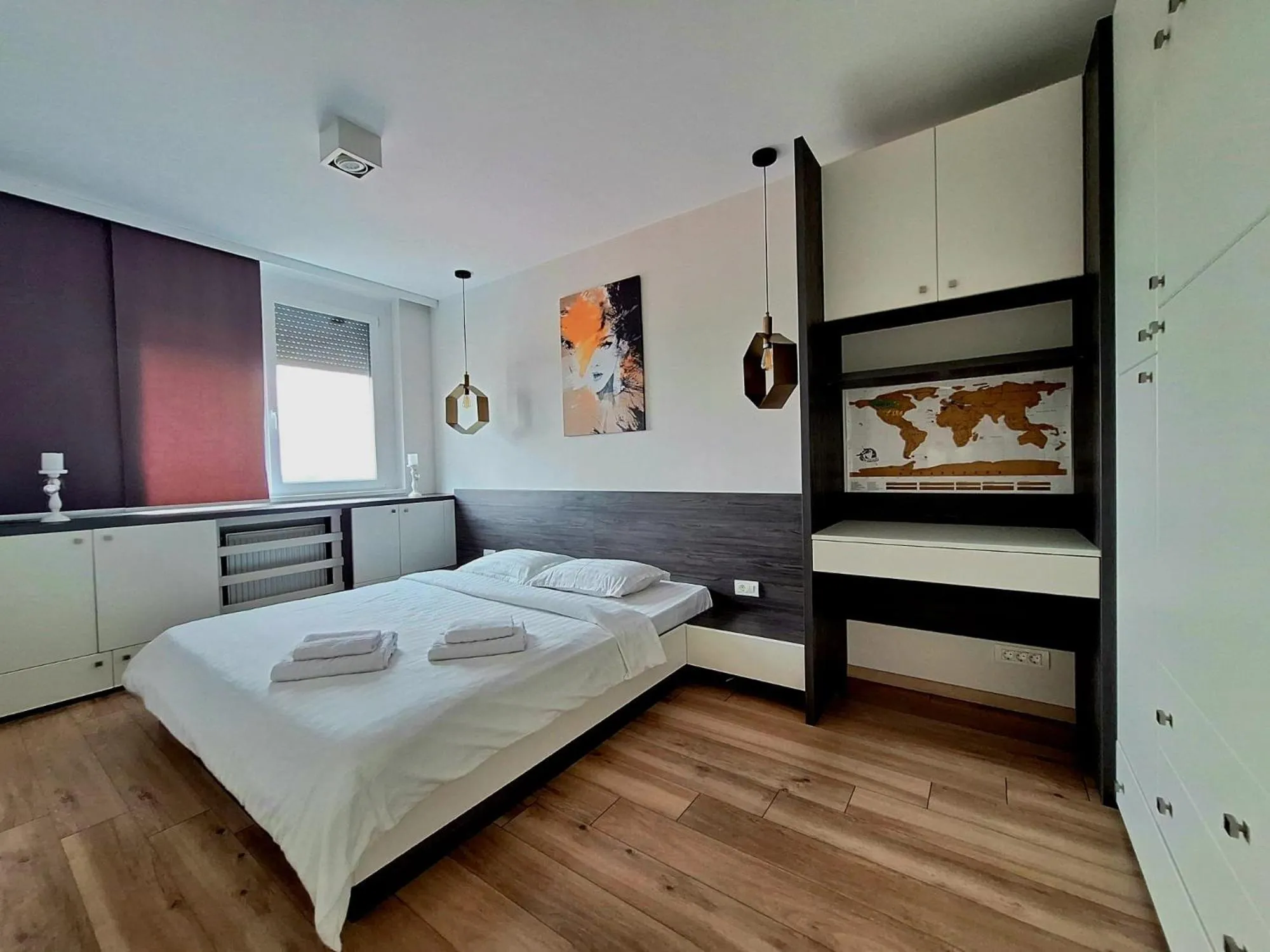 Bed in Panoramic view-Excelent location