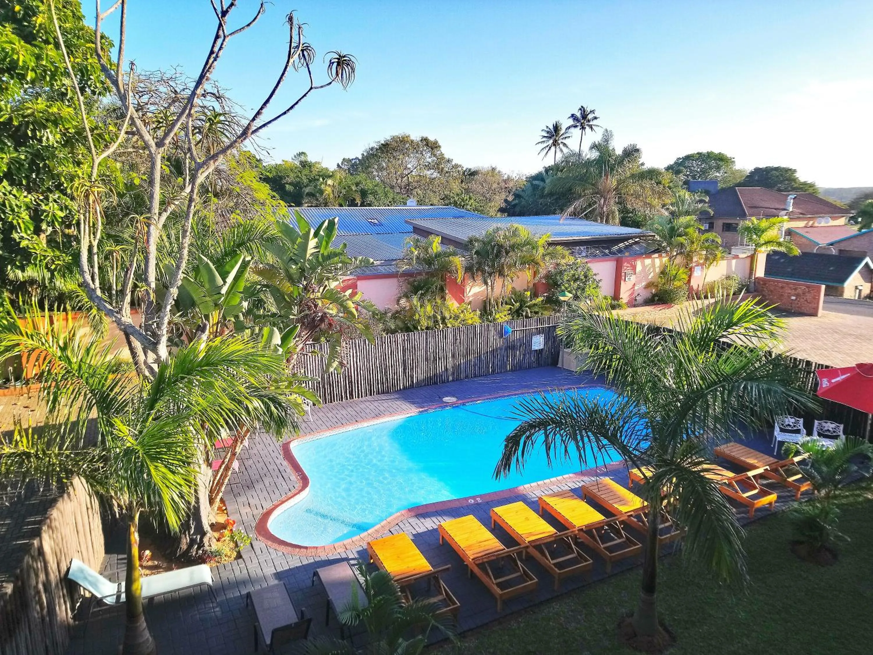 Facade/entrance in St Lucia Lodge