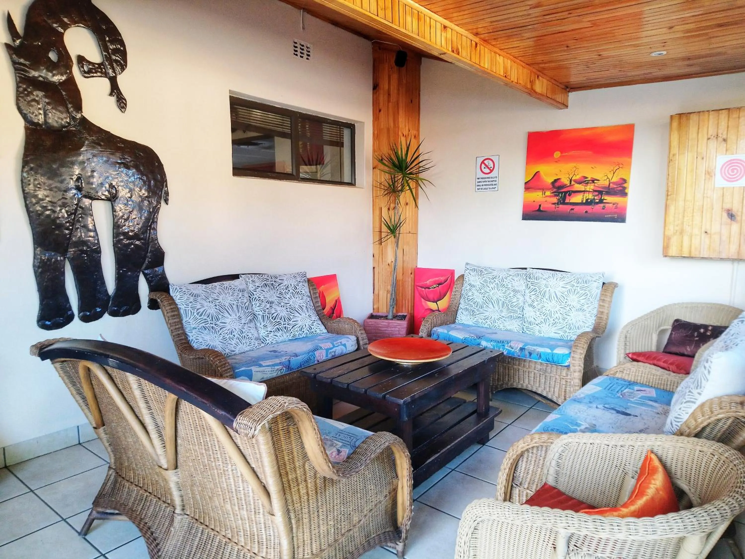 Patio in St Lucia Lodge