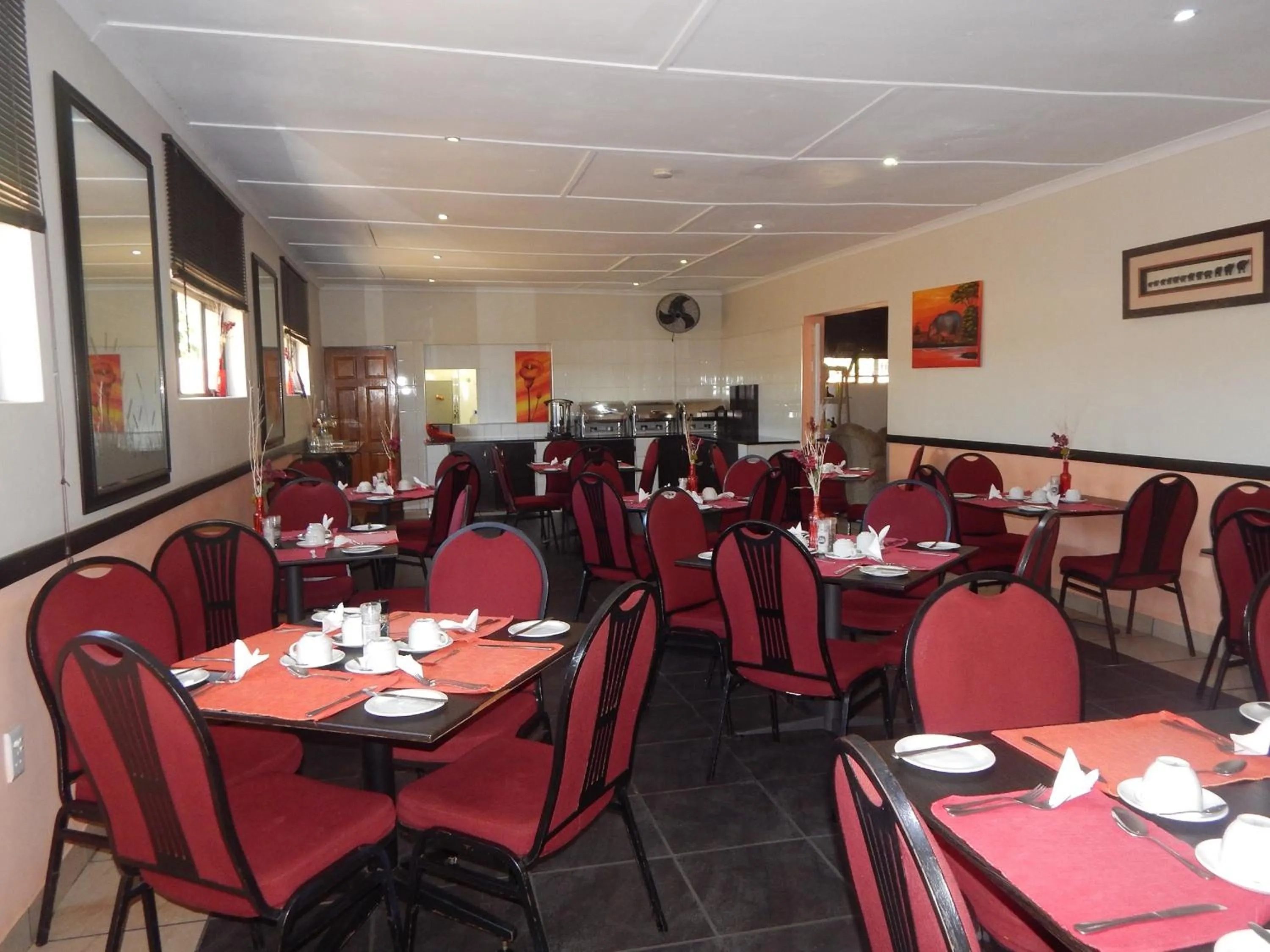 Breakfast in St Lucia Lodge