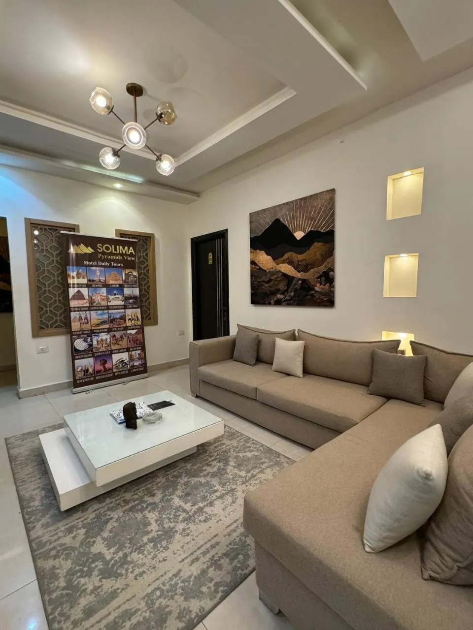 Lobby or reception in Solima Pyramids View