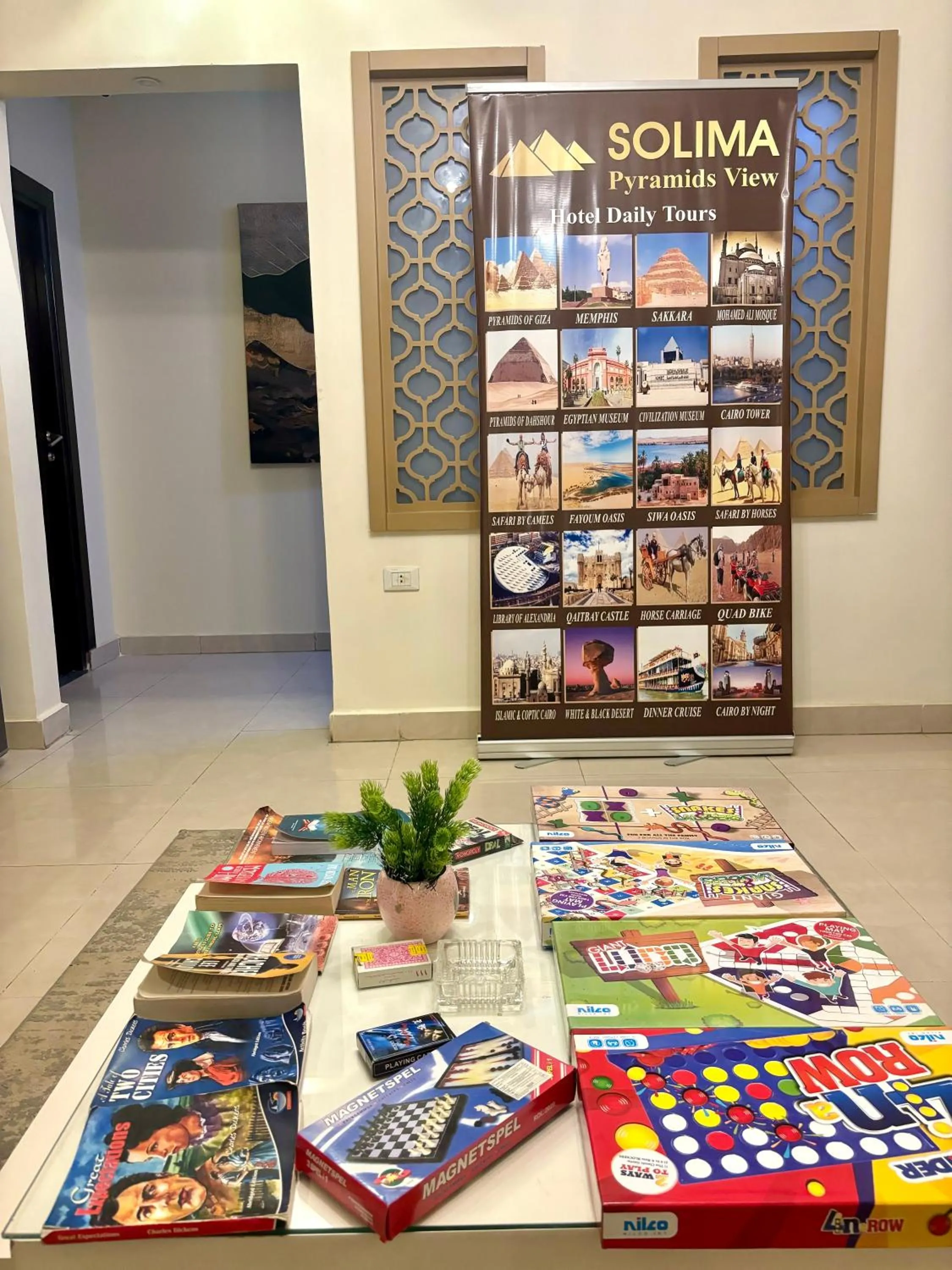 Game Room in Solima Pyramids View