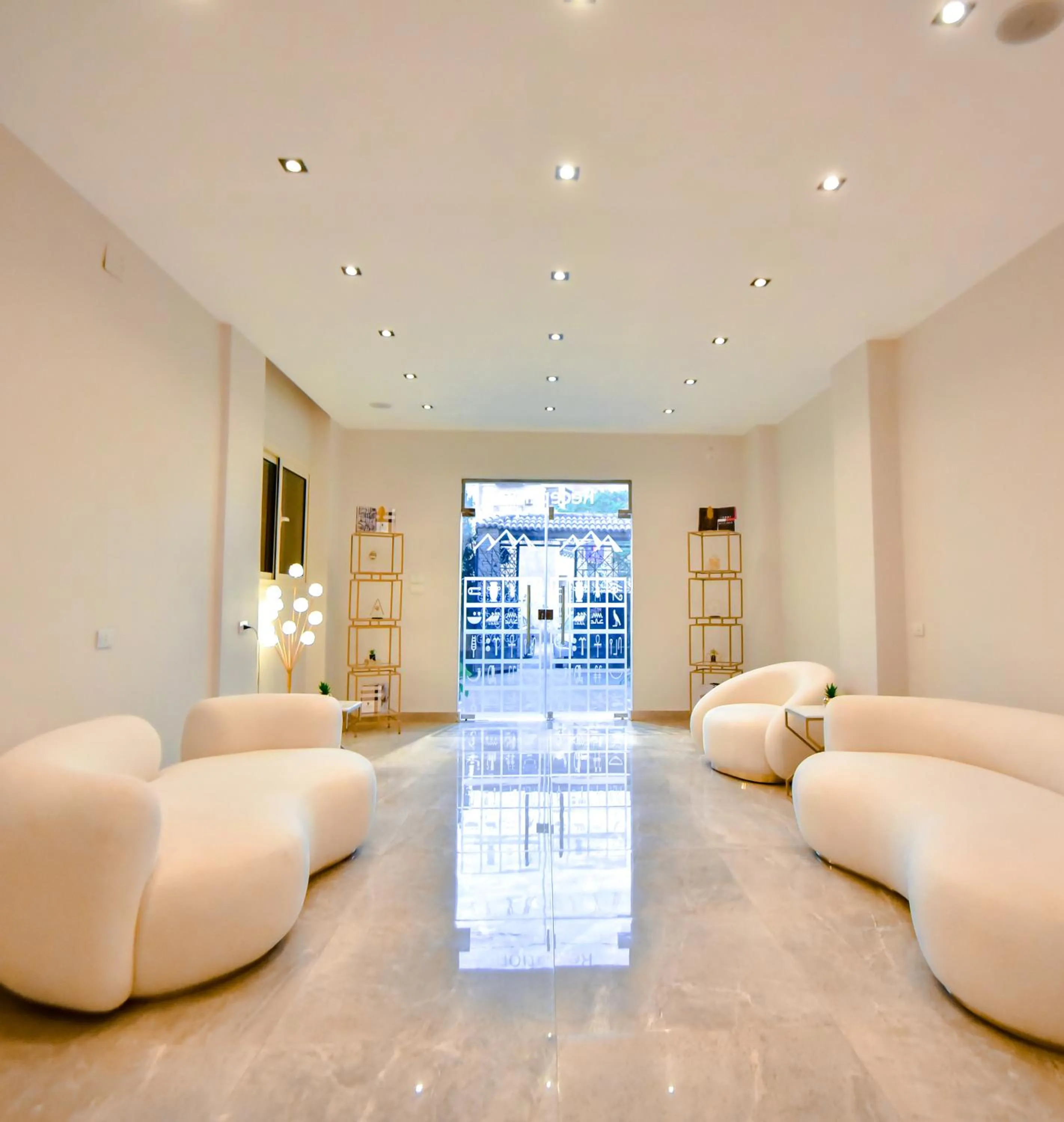 Lobby or reception in Solima Pyramids View