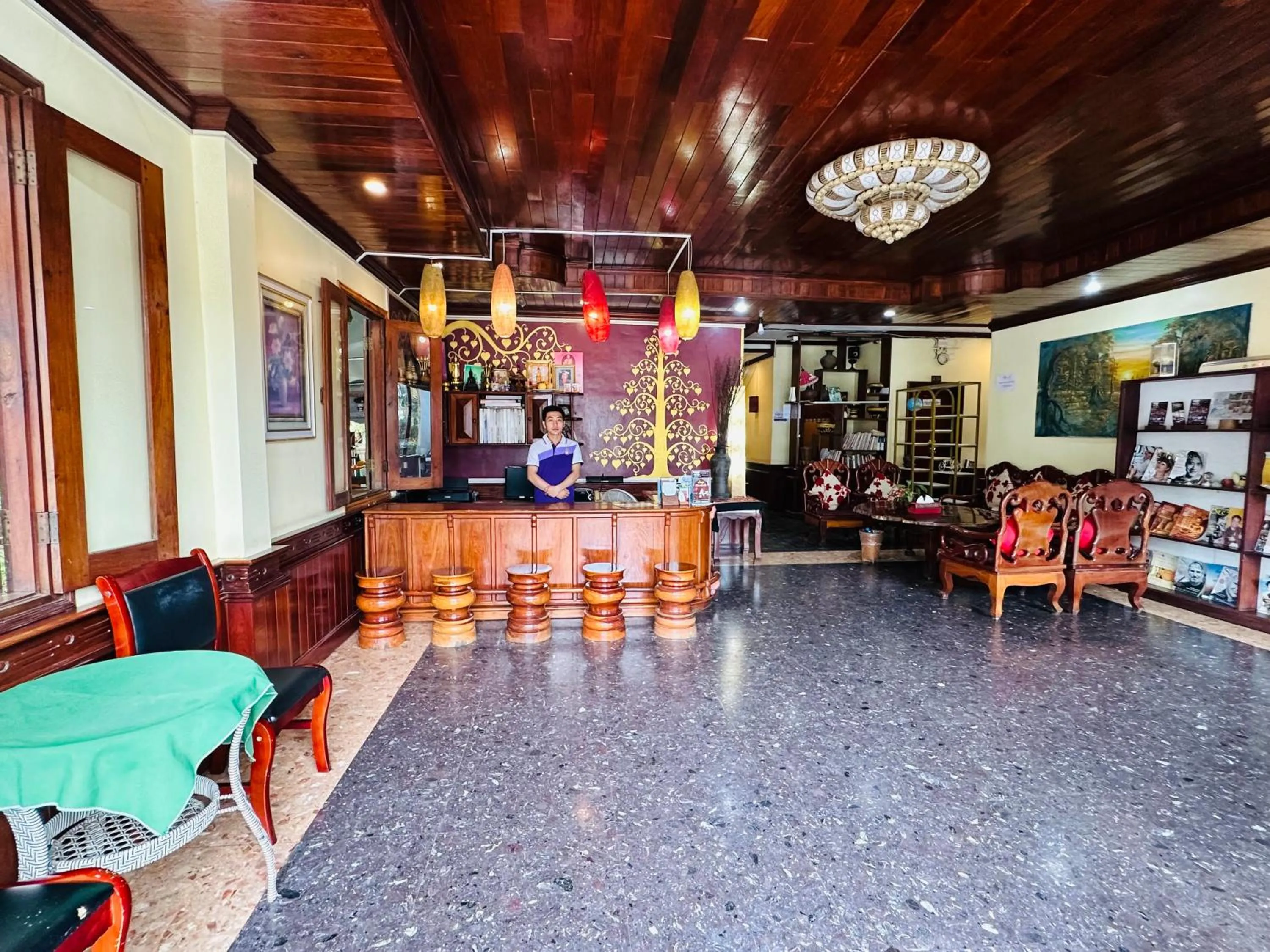 Living room in Visoun Luang Prabang Hotel