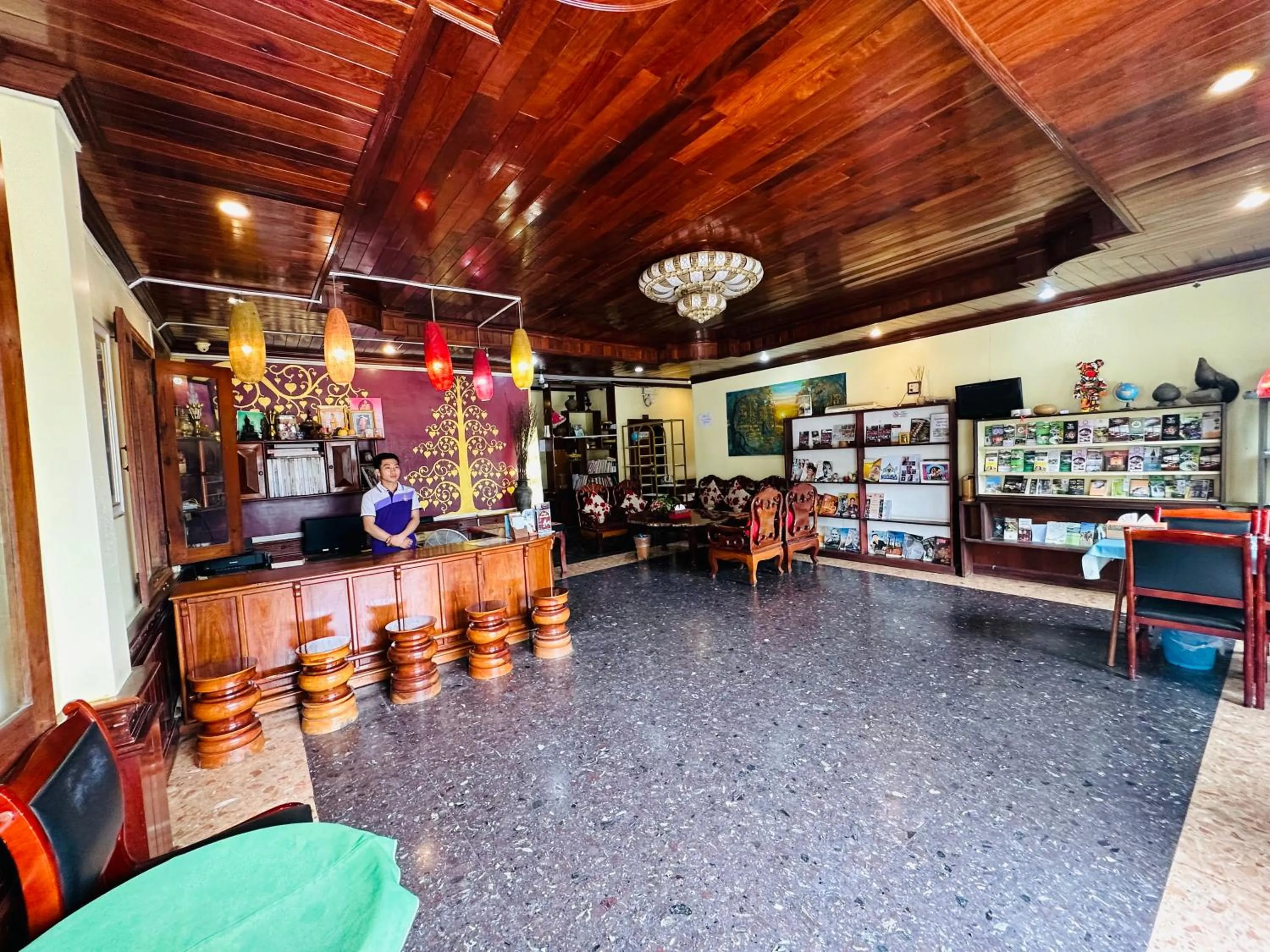 Living room in Visoun Luang Prabang Hotel