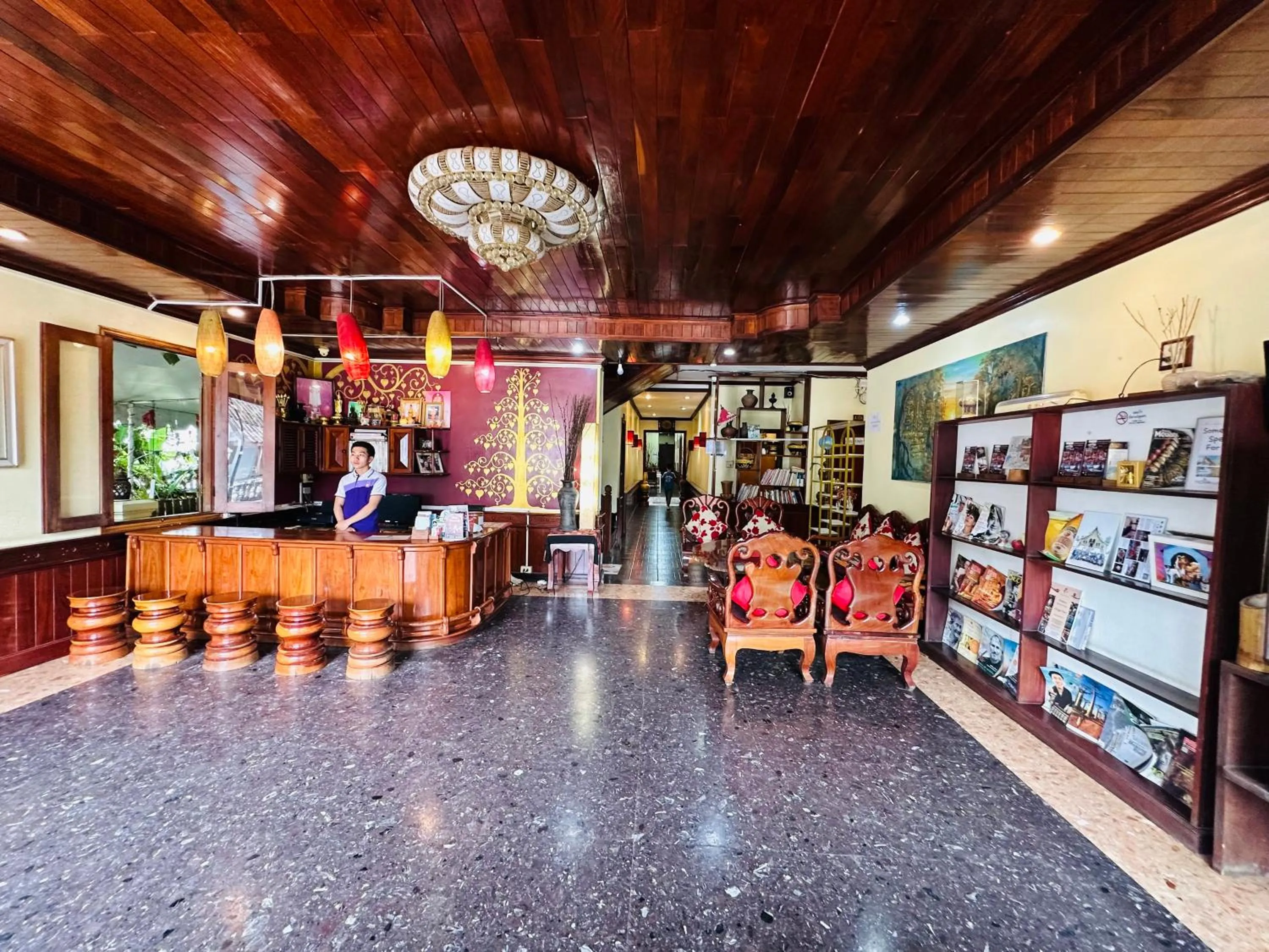 Living room in Visoun Luang Prabang Hotel