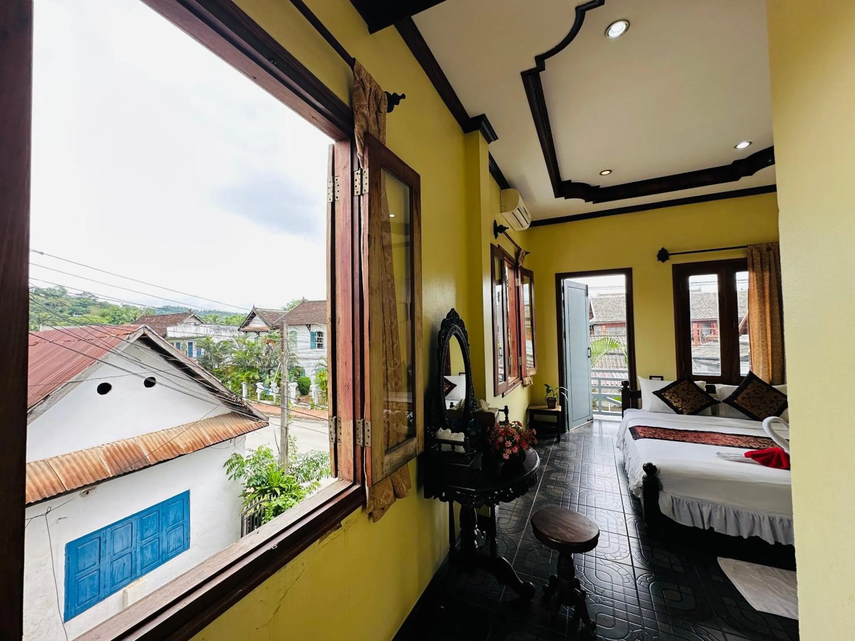 Patio in Visoun Luang Prabang Hotel