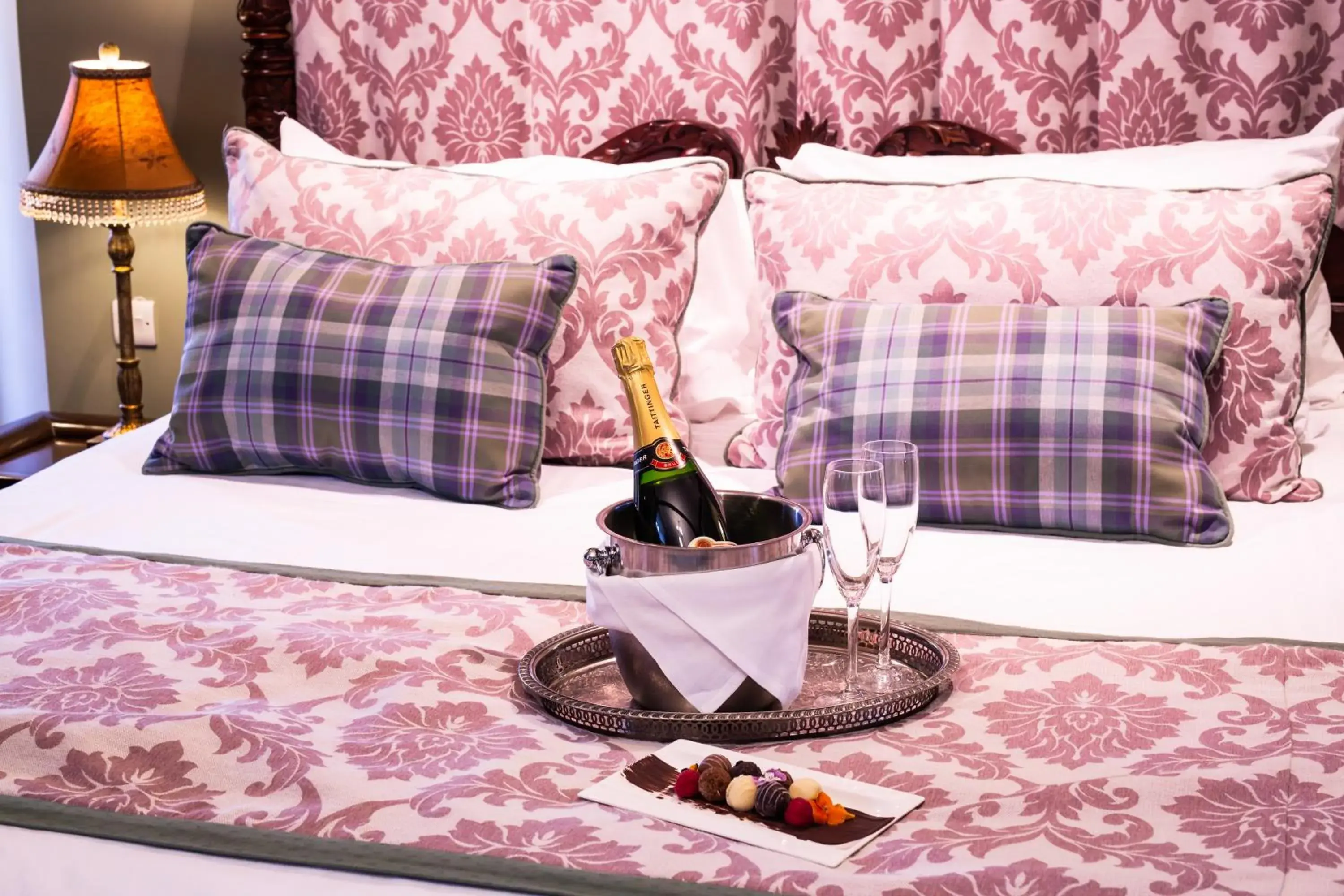 Bed in Dalmunzie Castle Hotel Bed in Dalmunzie Castle Hotel