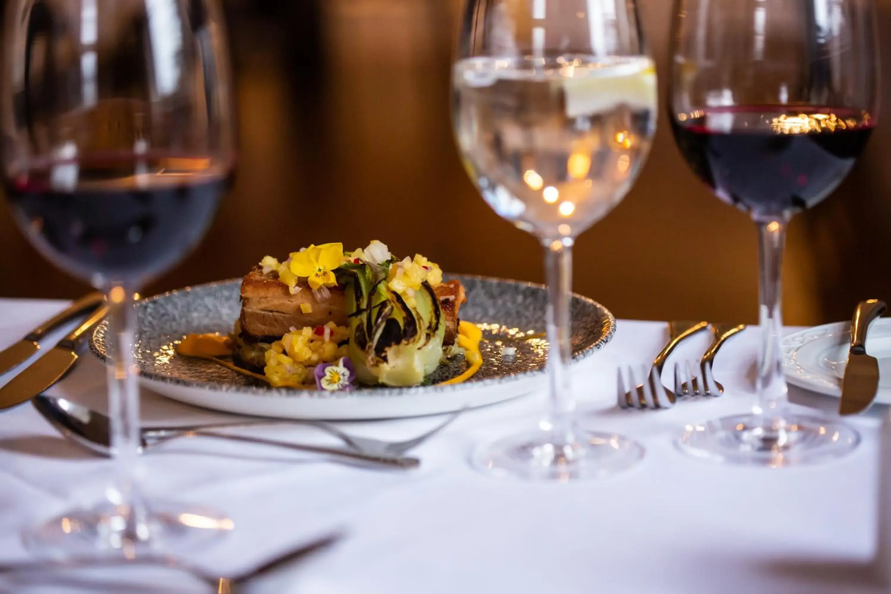 Food and drinks in Dalmunzie Castle Hotel Food and drinks in Dalmunzie Castle Hotel