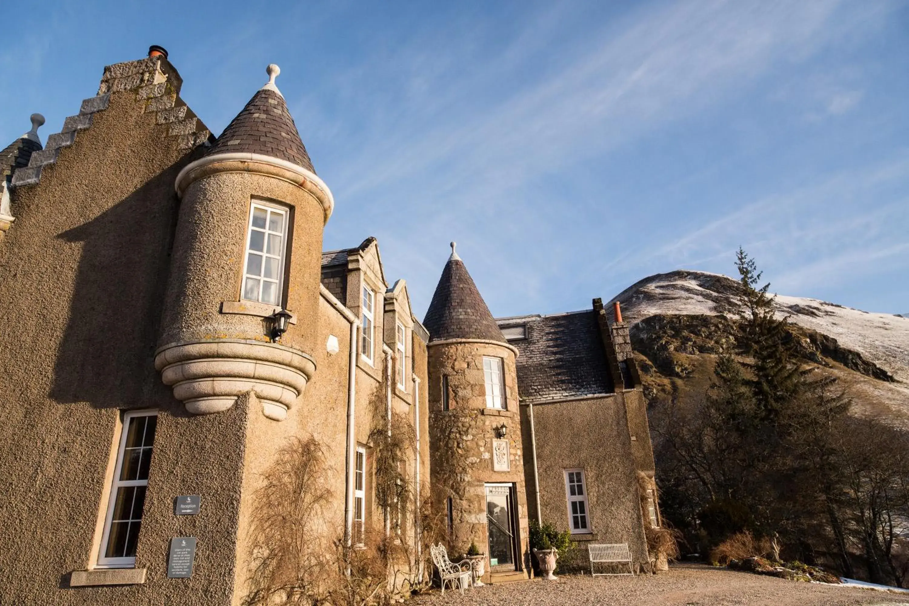 Property building in Dalmunzie Castle Hotel Property building in Dalmunzie Castle Hotel
