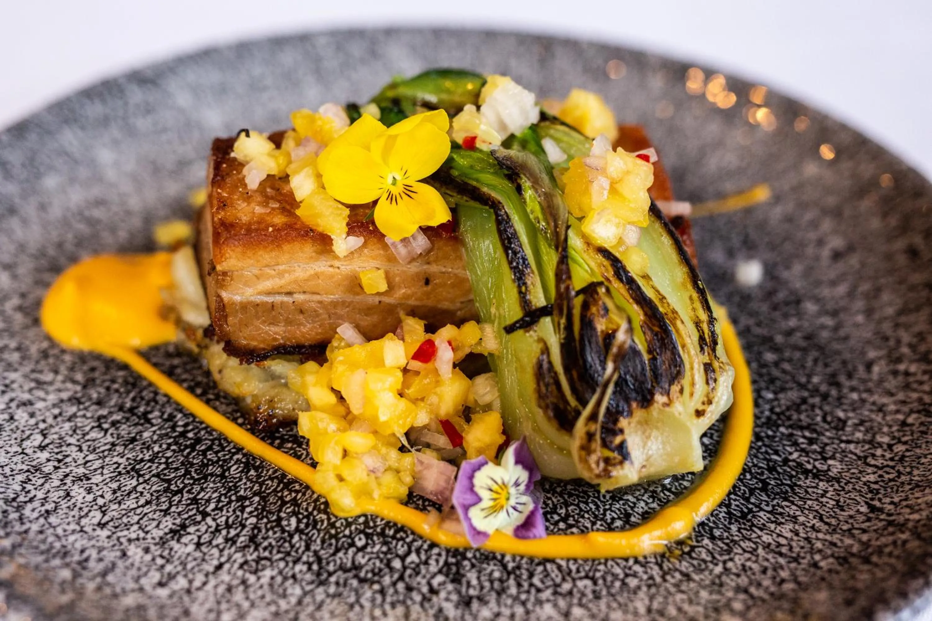 Food and drinks in Dalmunzie Castle Hotel