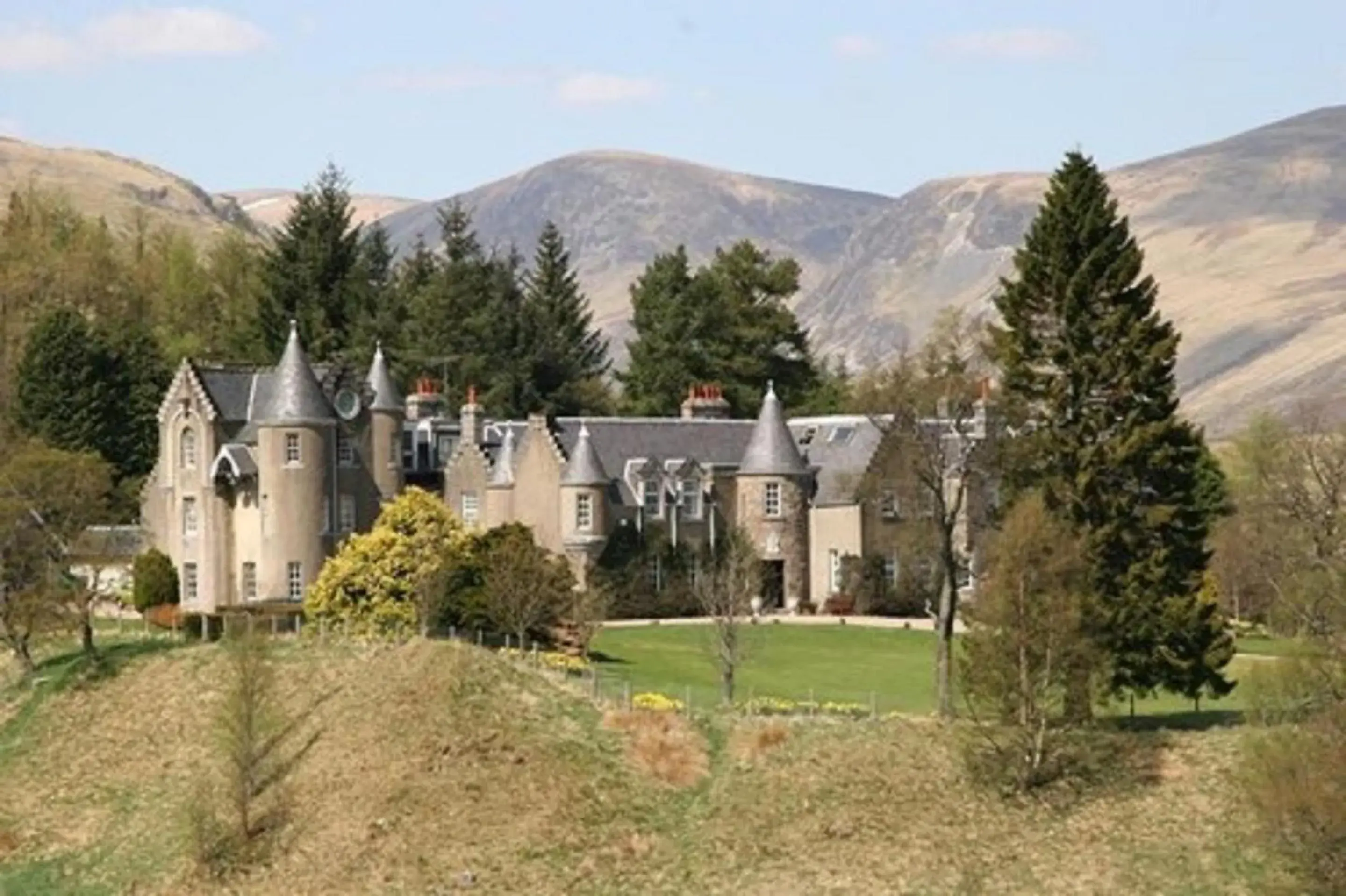 Property building in Dalmunzie Castle Hotel Property building in Dalmunzie Castle Hotel