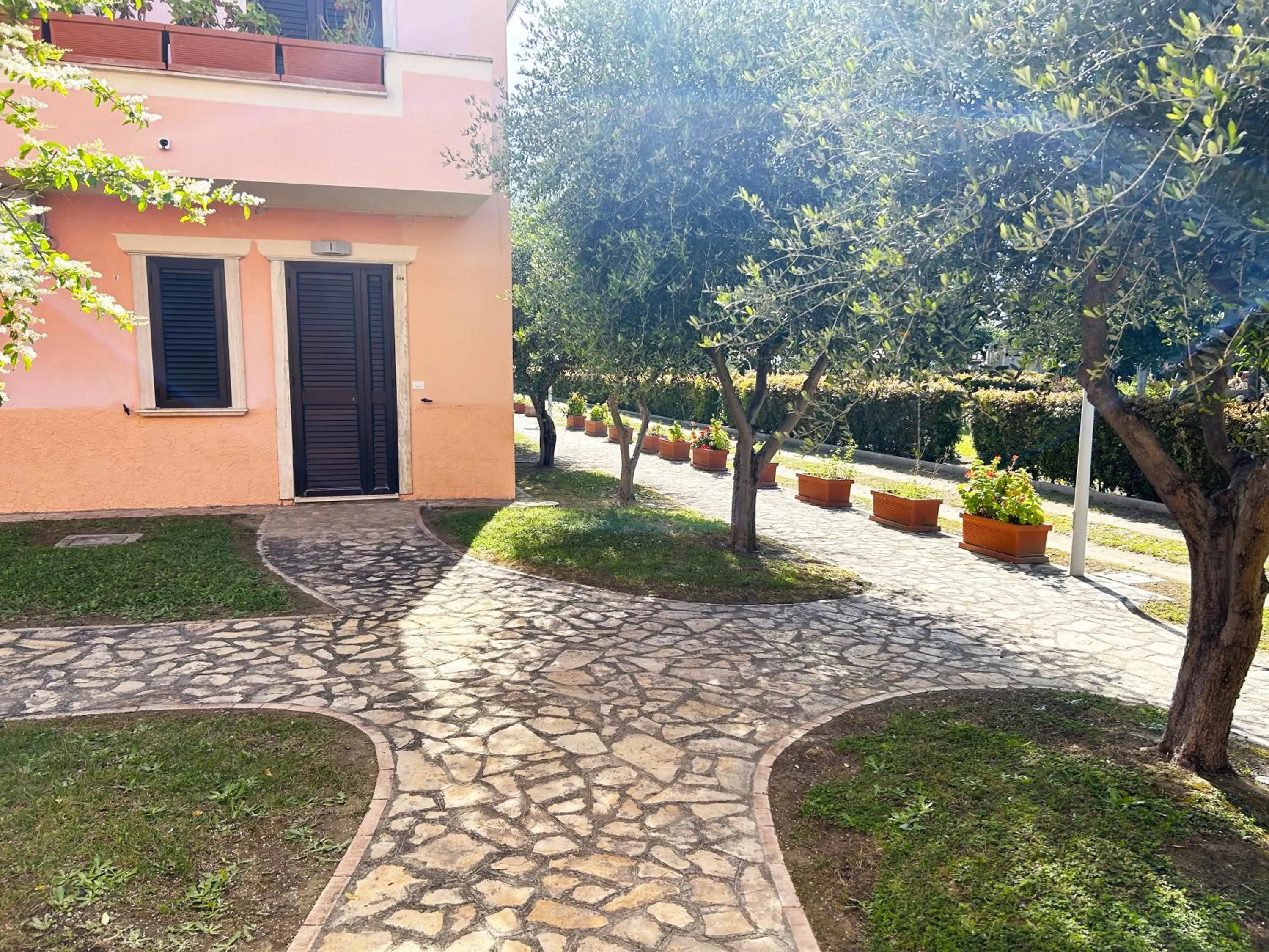 Garden view in Hotel Park