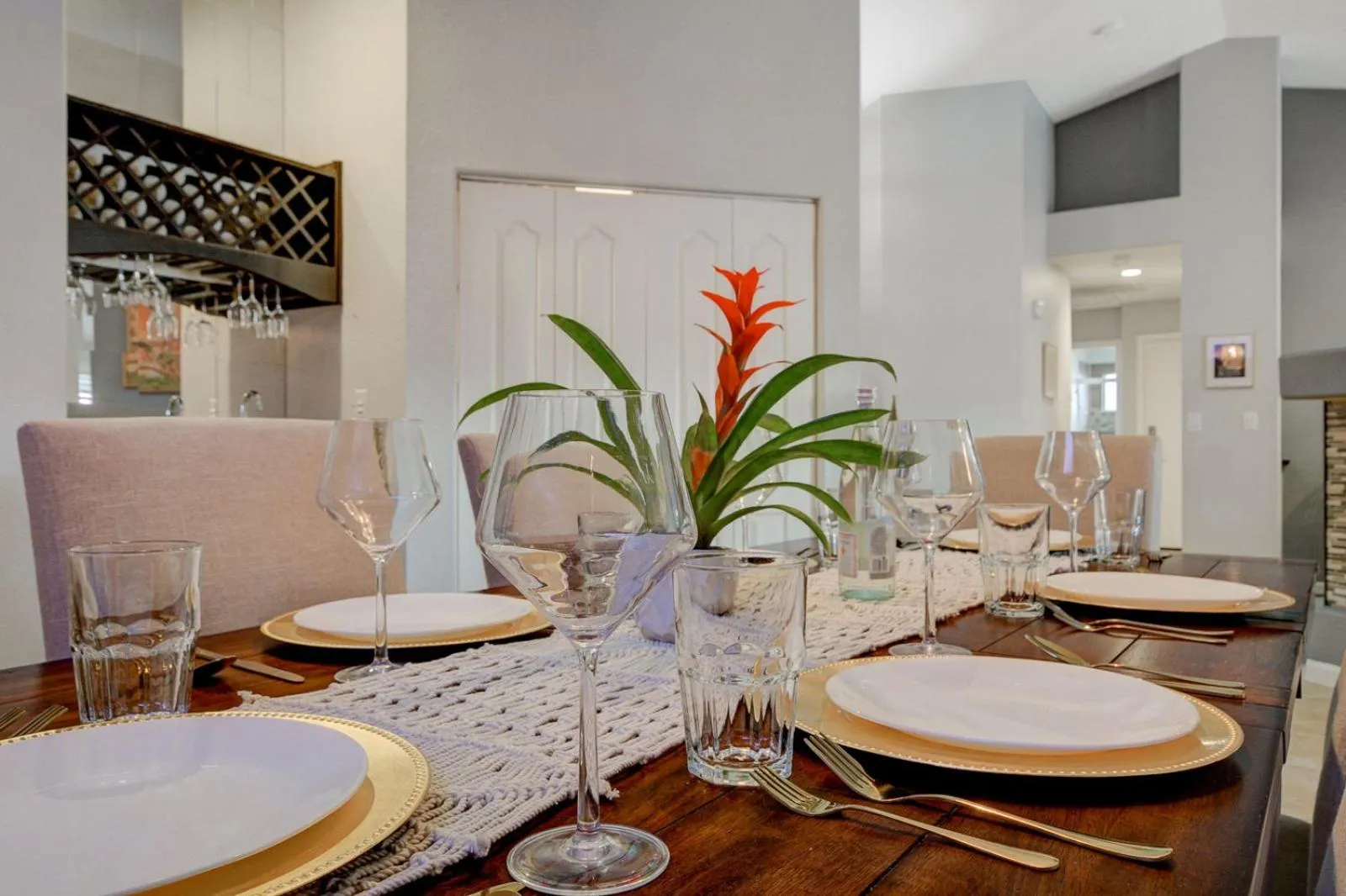 Dining area in Mirage Pool House - Heart of LV, Swimming Pool, Games, heavenly relaxation