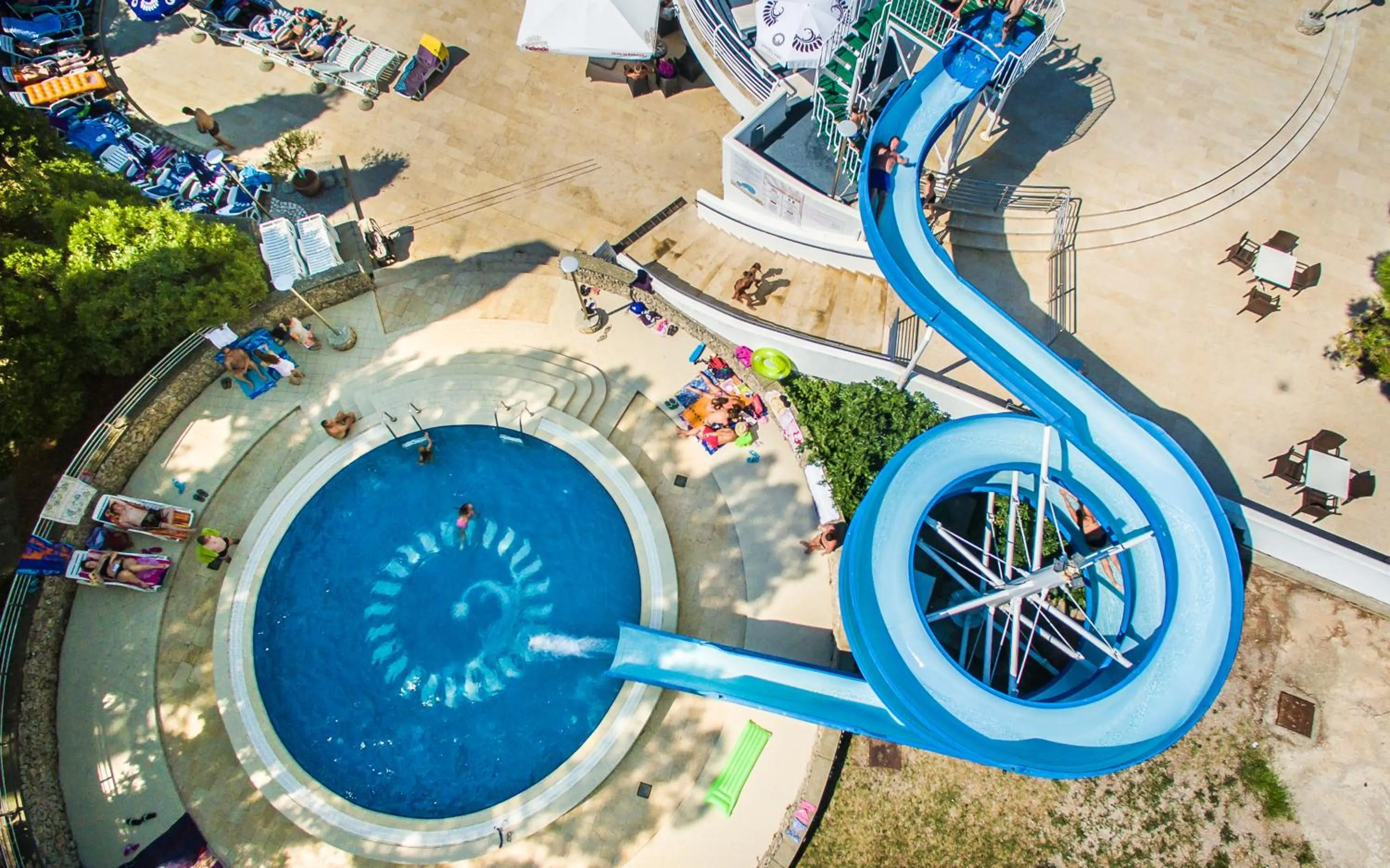 Swimming pool in Villa Lovorka - Hotel Resort Dražica