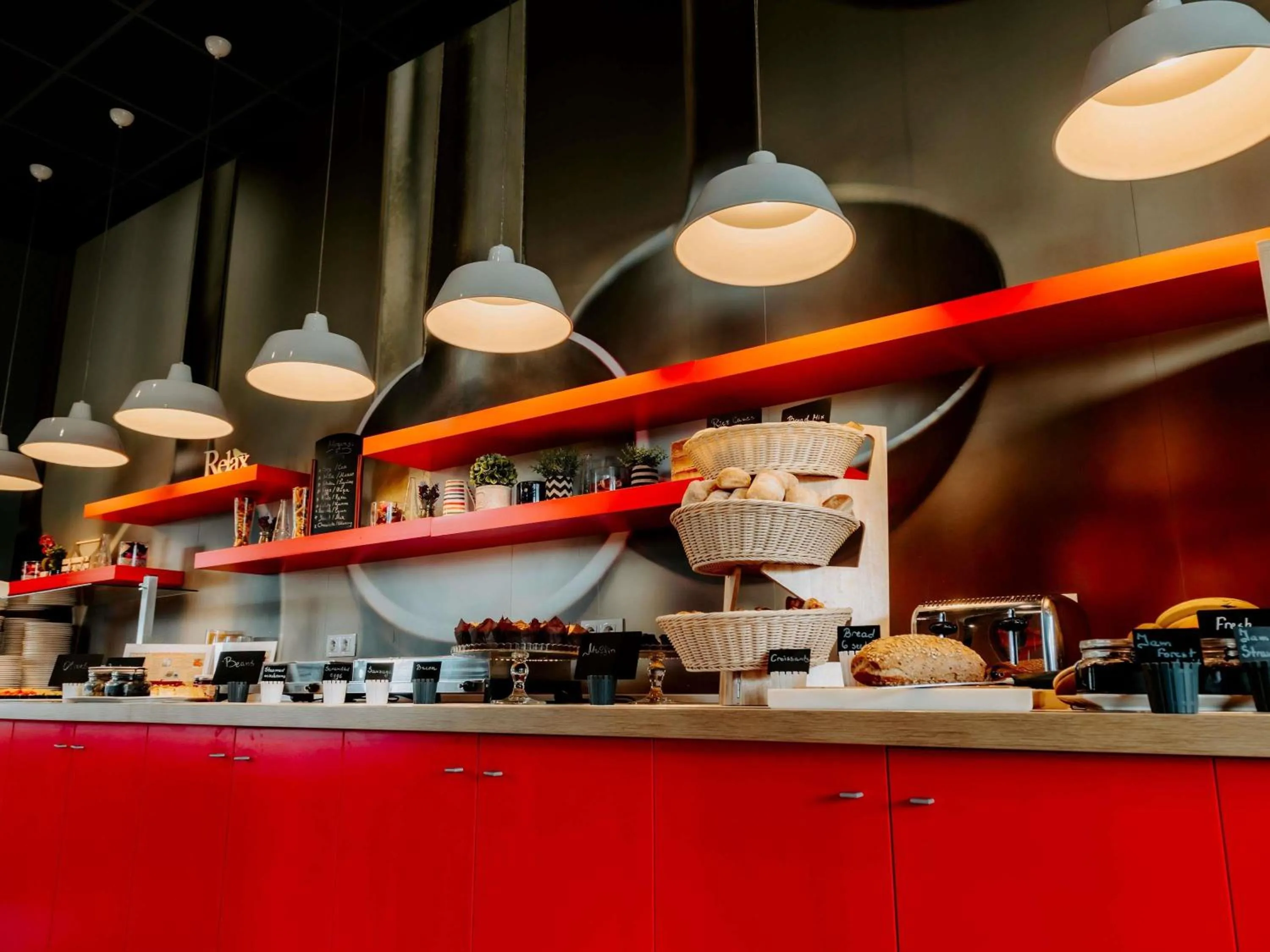 Breakfast in Ibis Sofia Airport Hotel