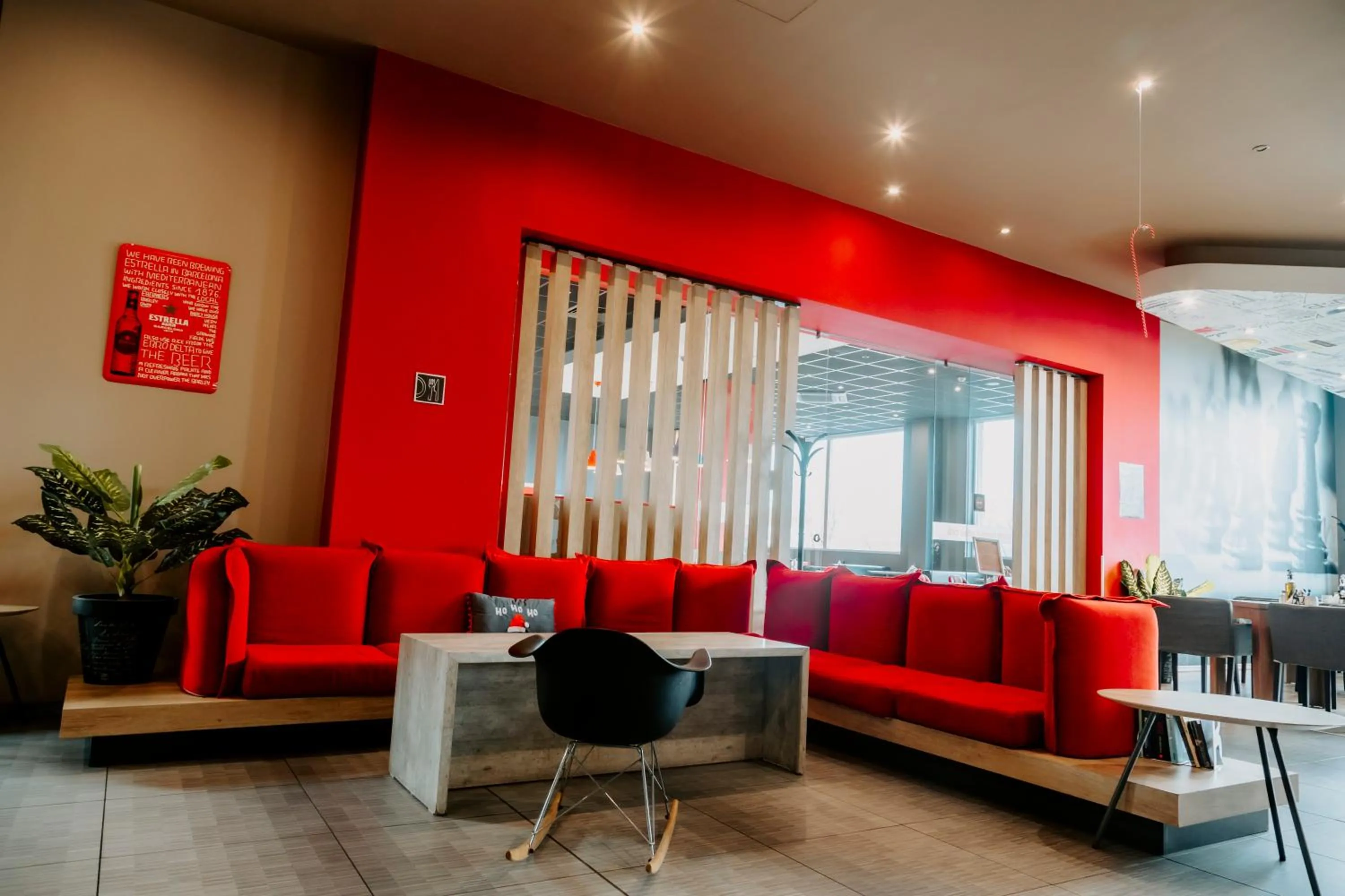 Lobby or reception in Ibis Sofia Airport Hotel