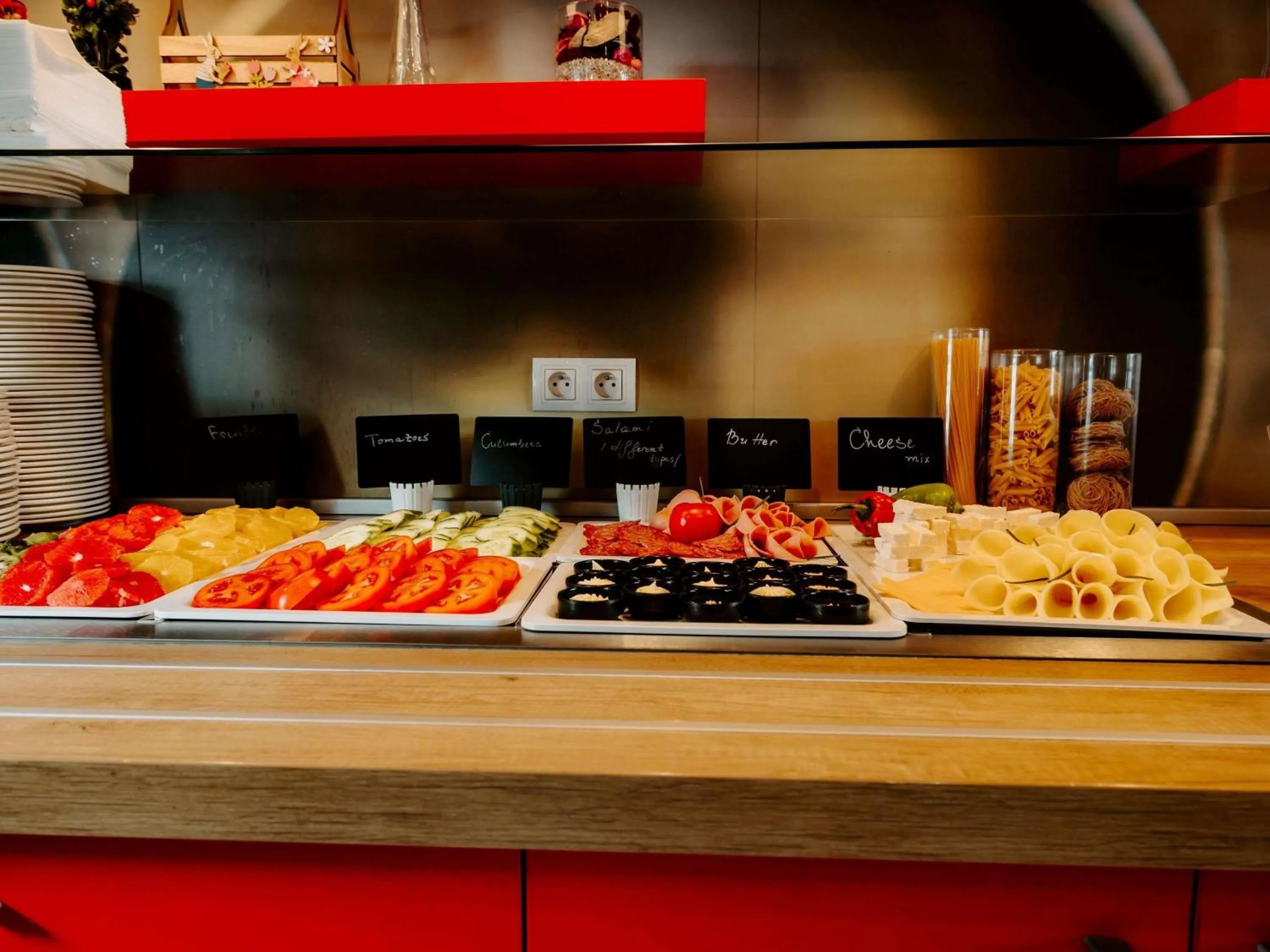 Breakfast in Ibis Sofia Airport Hotel