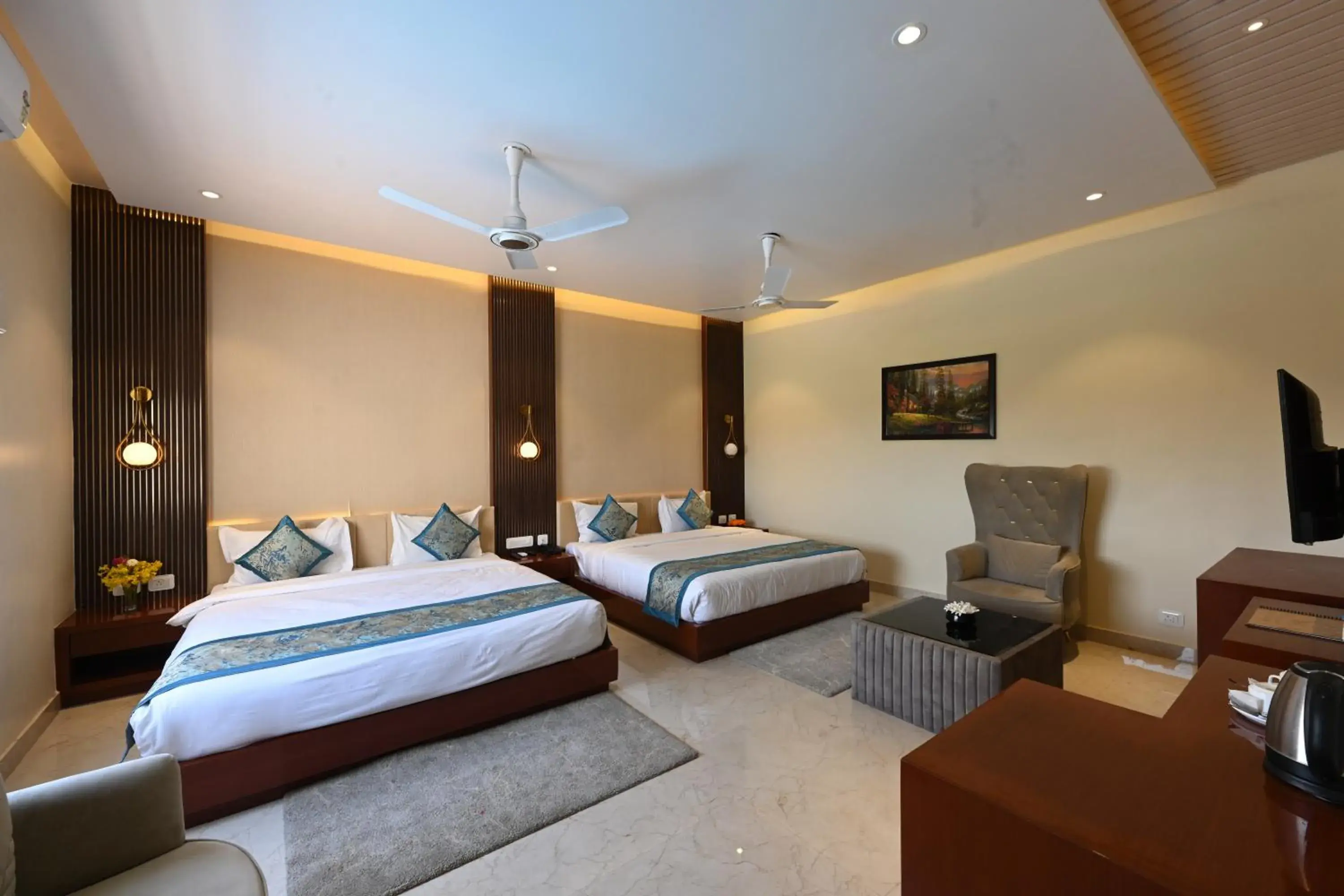 Double or Twin Room with Swimming Pool Access in THE GANGA RESORT Double or Twin Room with Swimming Pool Access in THE GANGA RESORT