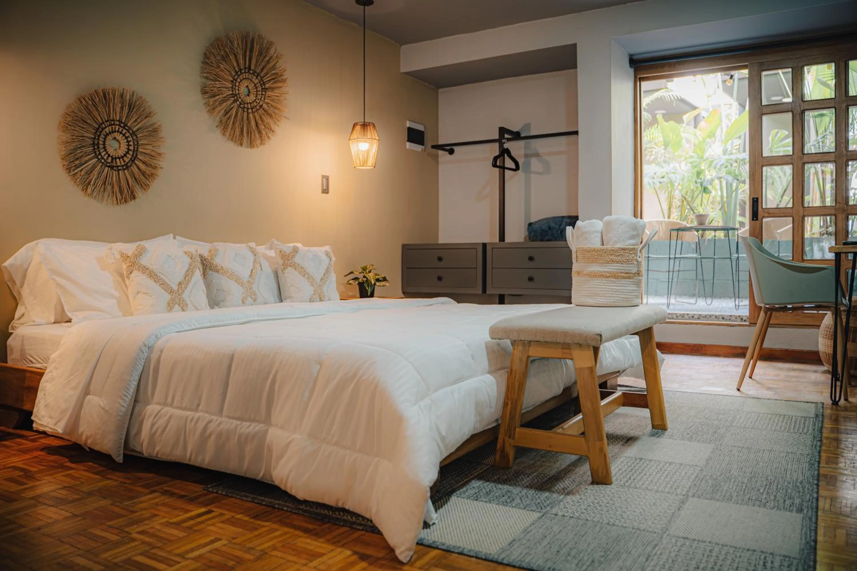Bed in Poblado Muuk Hotel Boutique Campestre