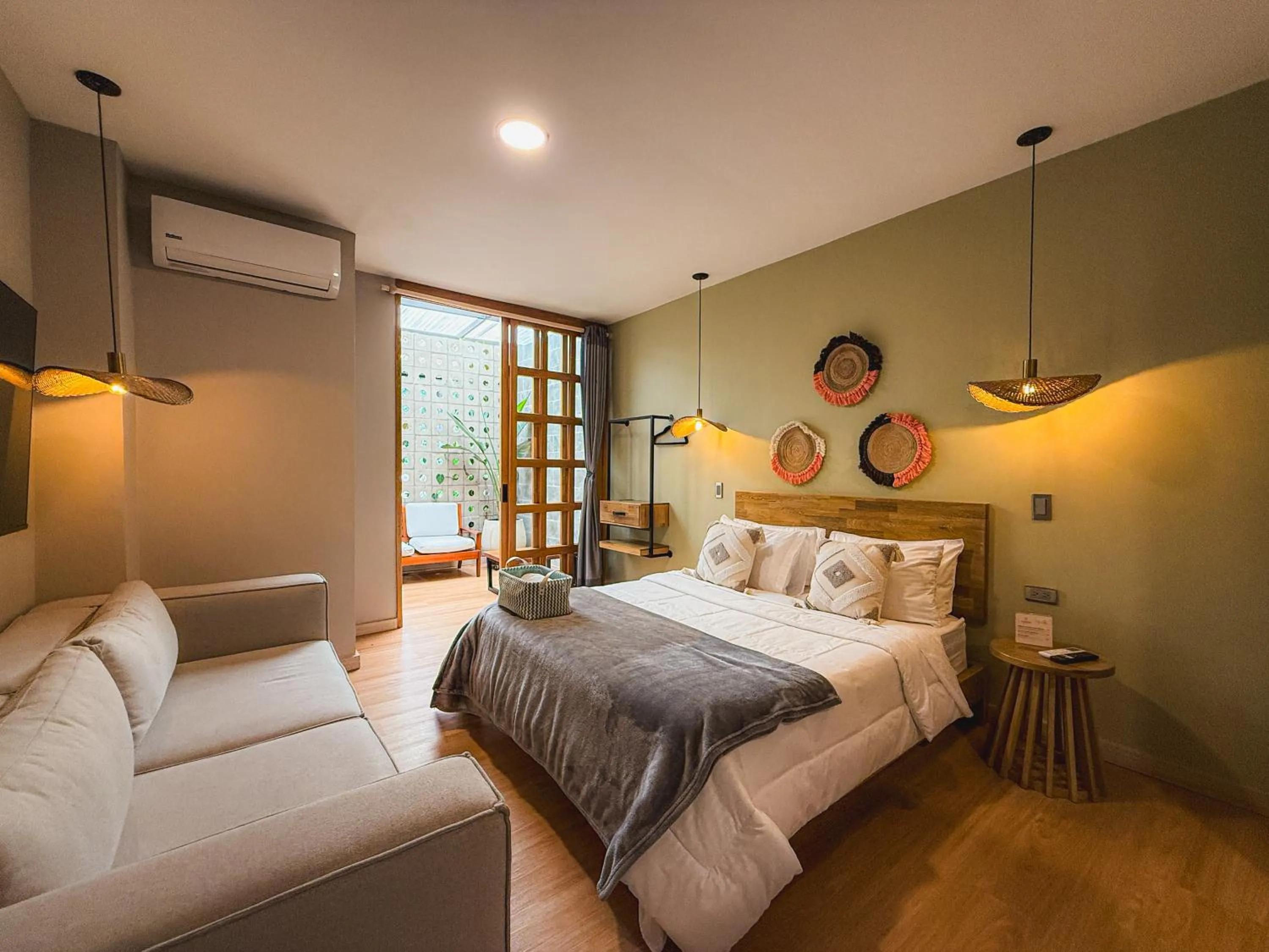 Bed in Poblado Muuk Hotel Boutique Campestre