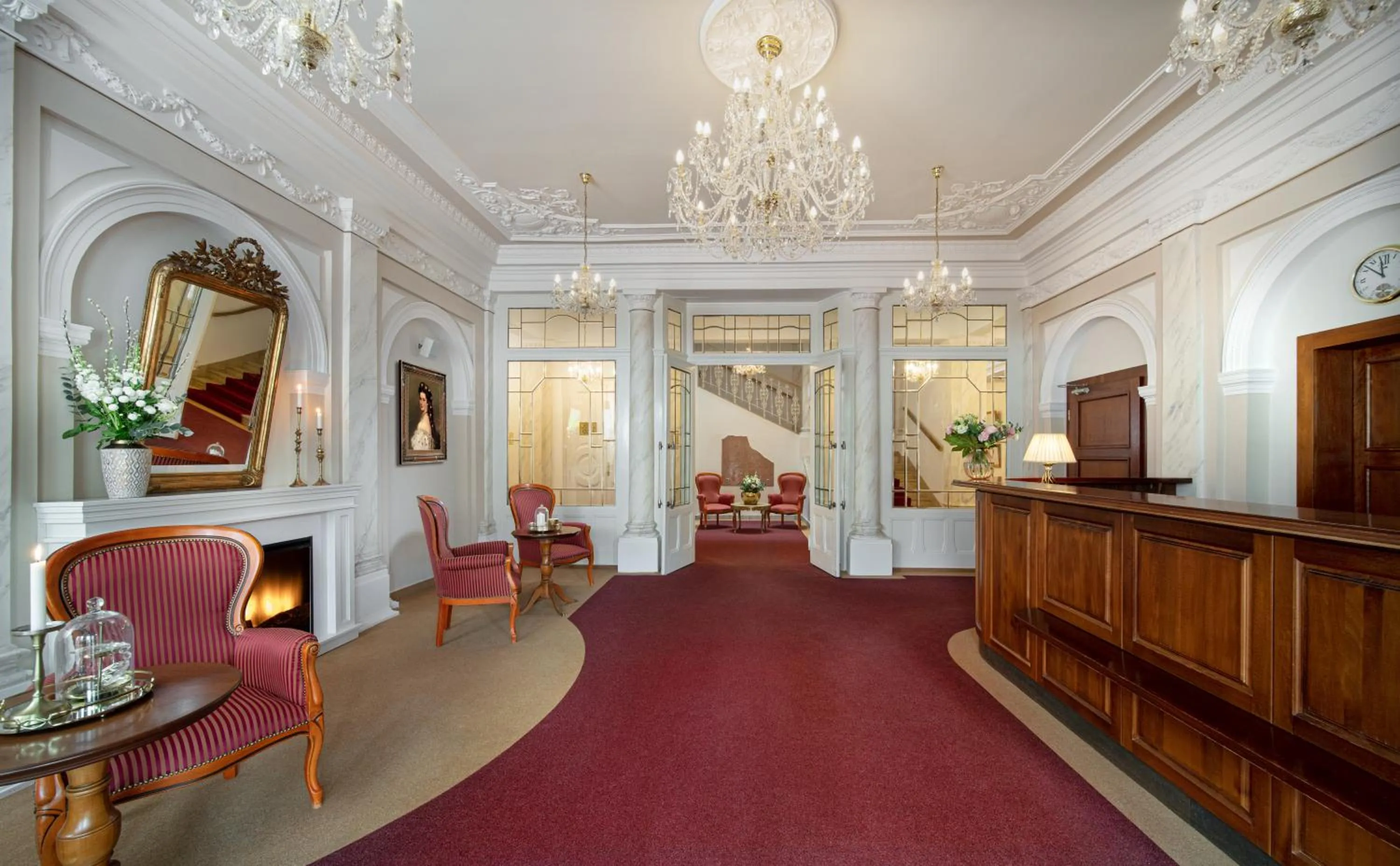 Lobby or reception in Imperial Spa & Kurhotel