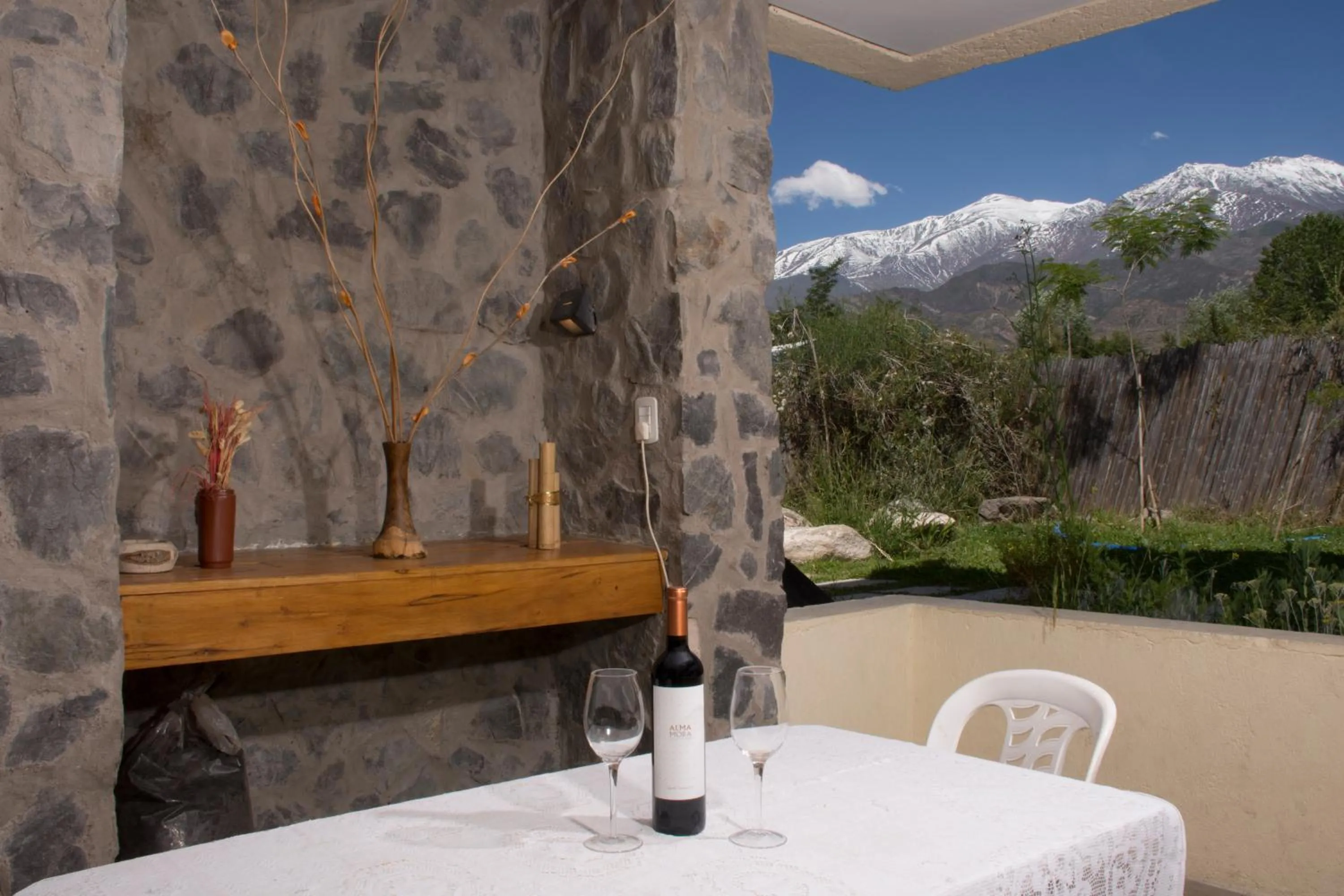 Natural landscape in Las Espuelas Casas de Montaña