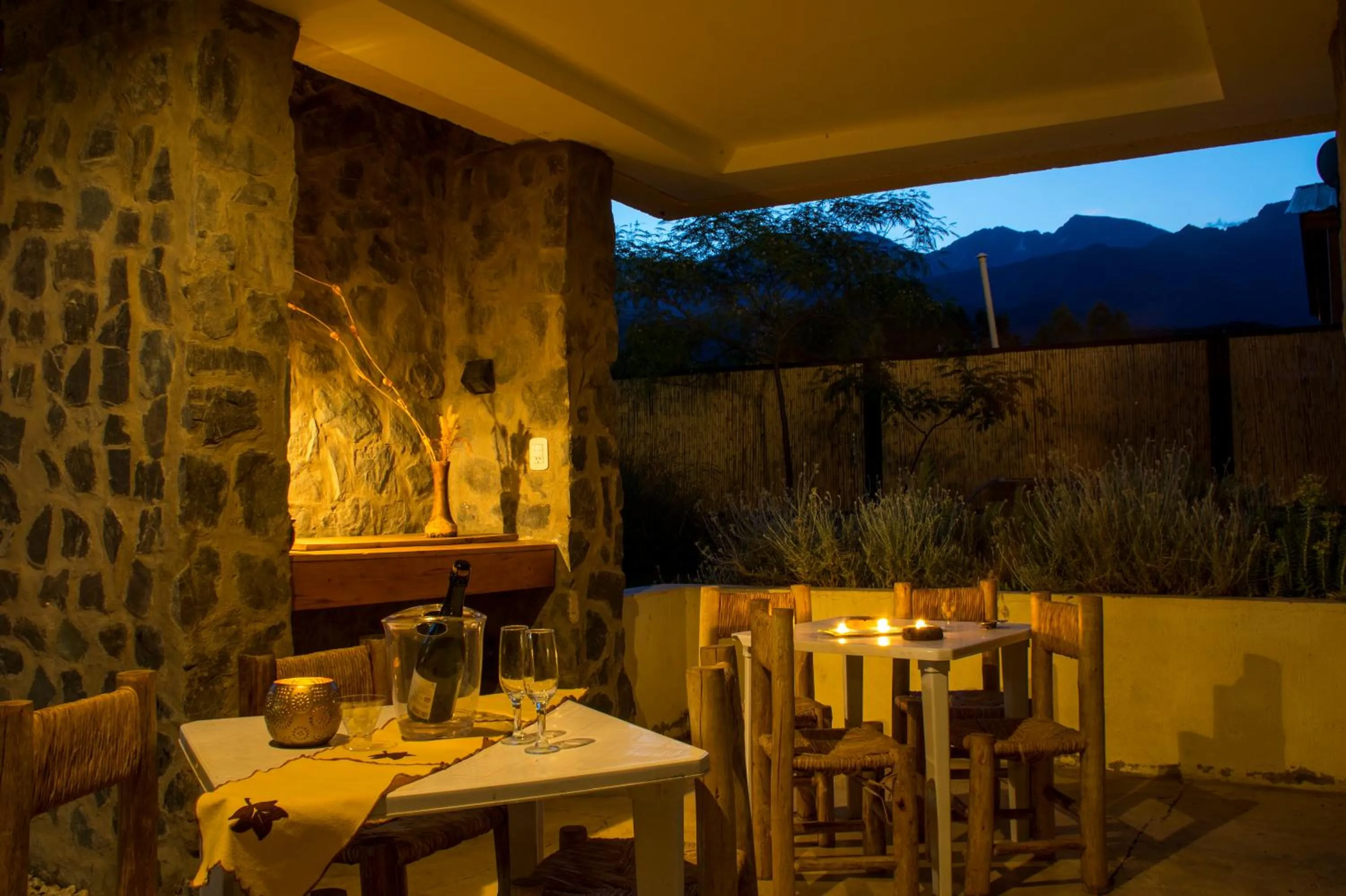 Patio in Las Espuelas Casas de Montaña