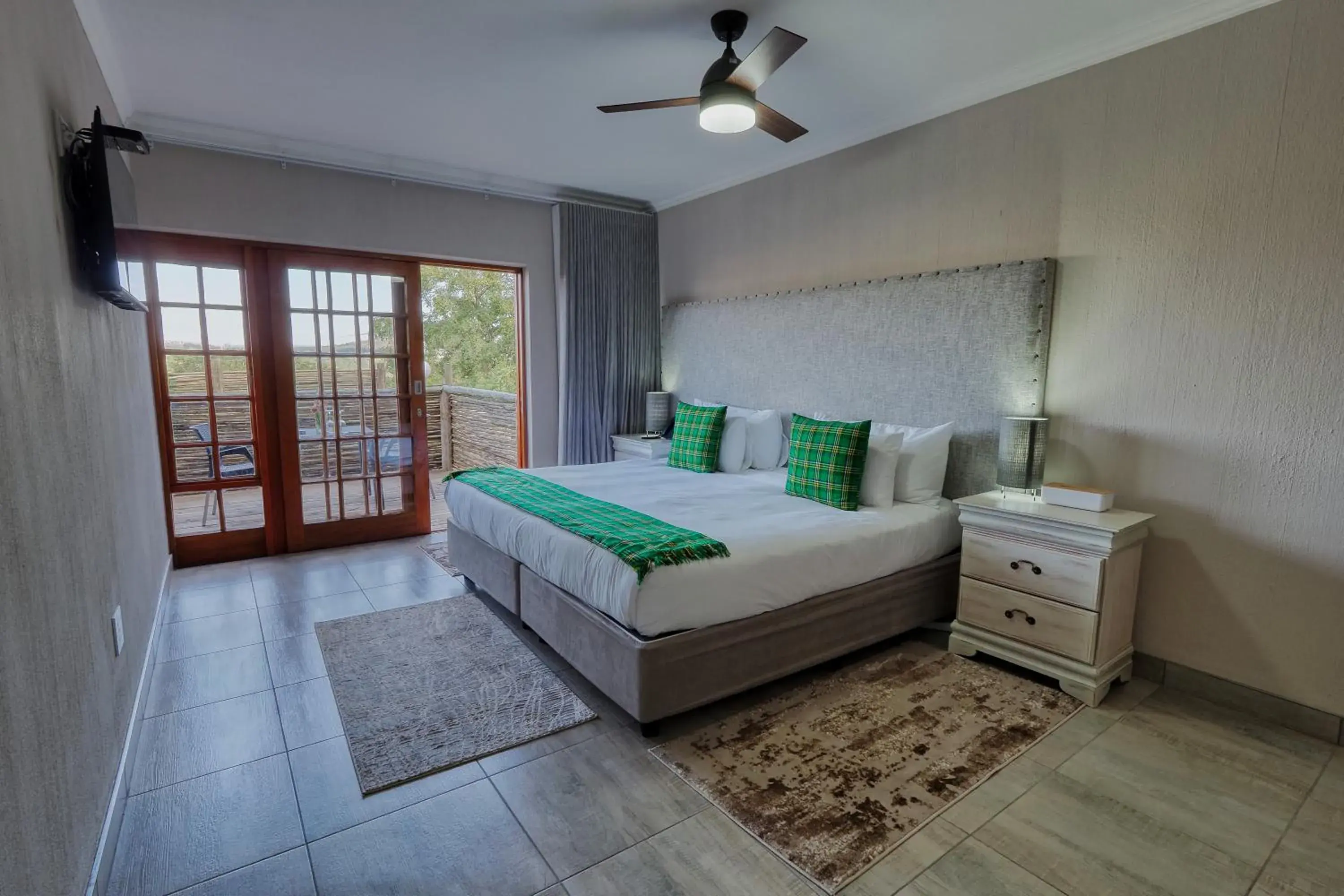 Bed in Tembo Guest Lodge Bed in Tembo Guest Lodge