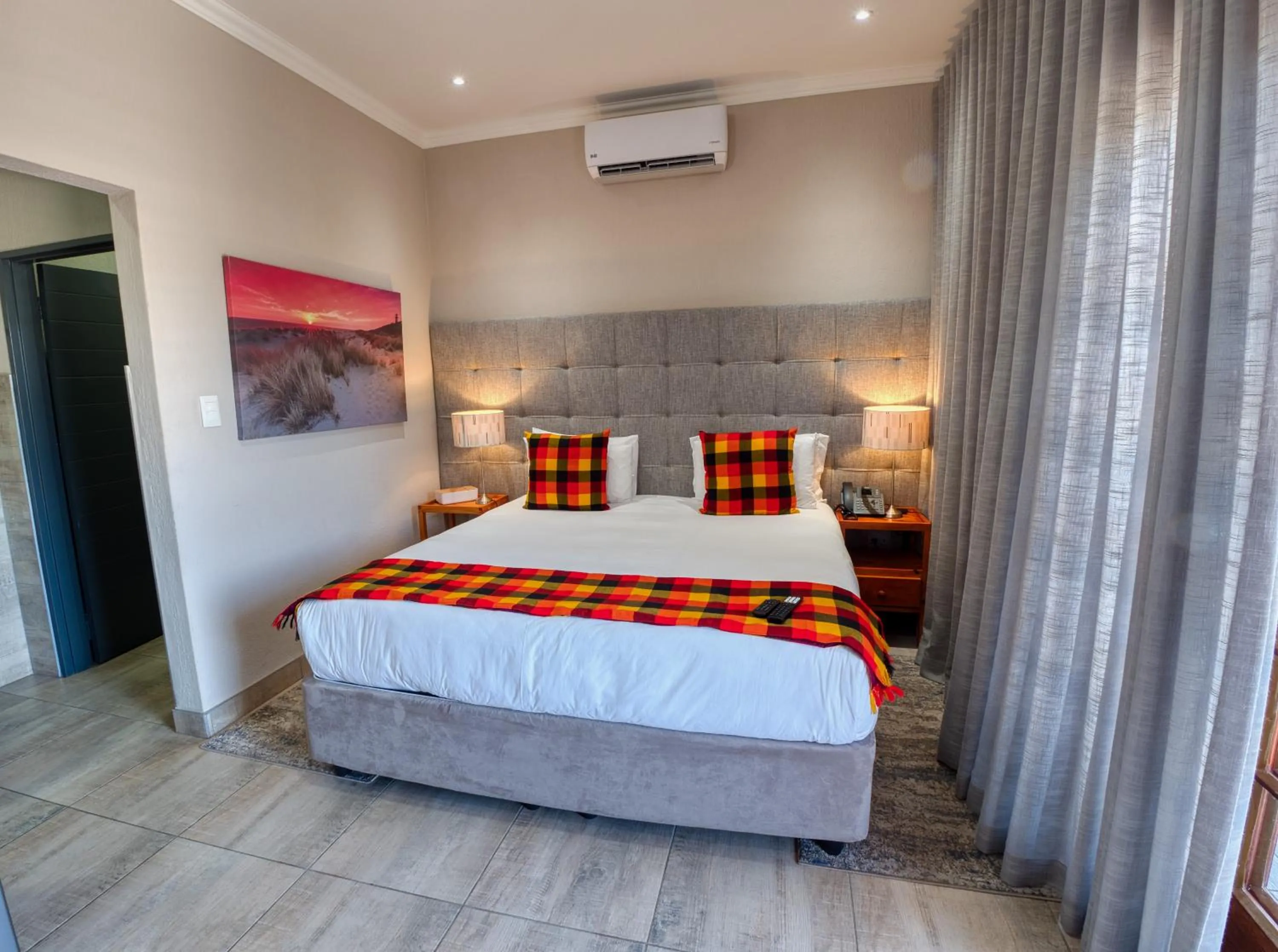 Bed in Tembo Guest Lodge