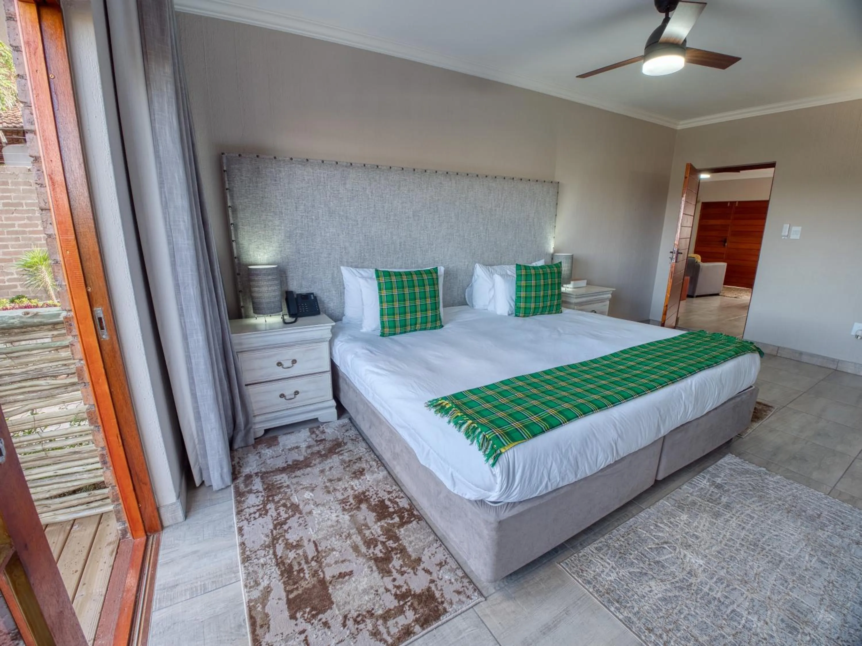 Bed in Tembo Guest Lodge