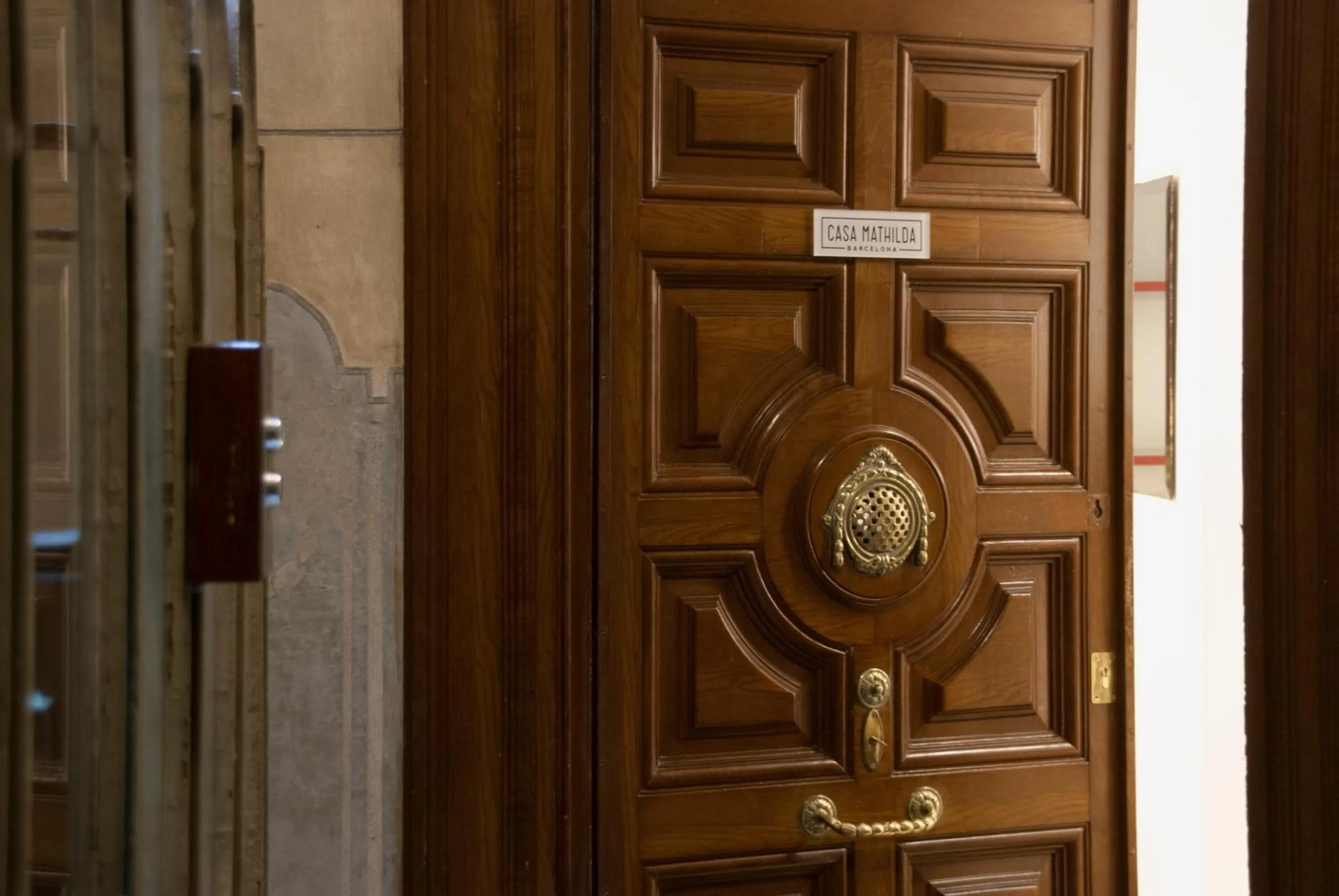 Facade/entrance in Casa Mathilda