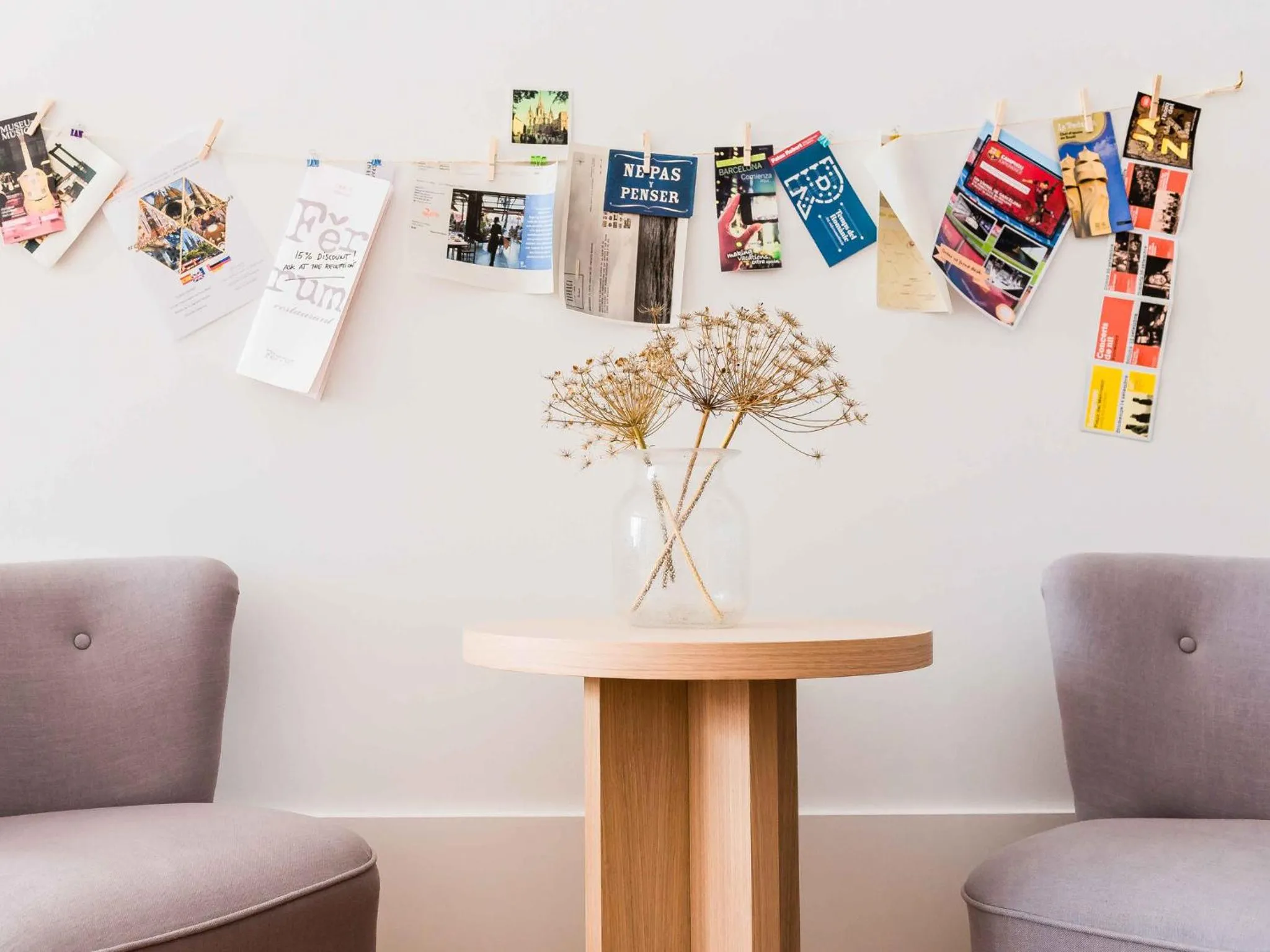 Seating area in Casa Mathilda