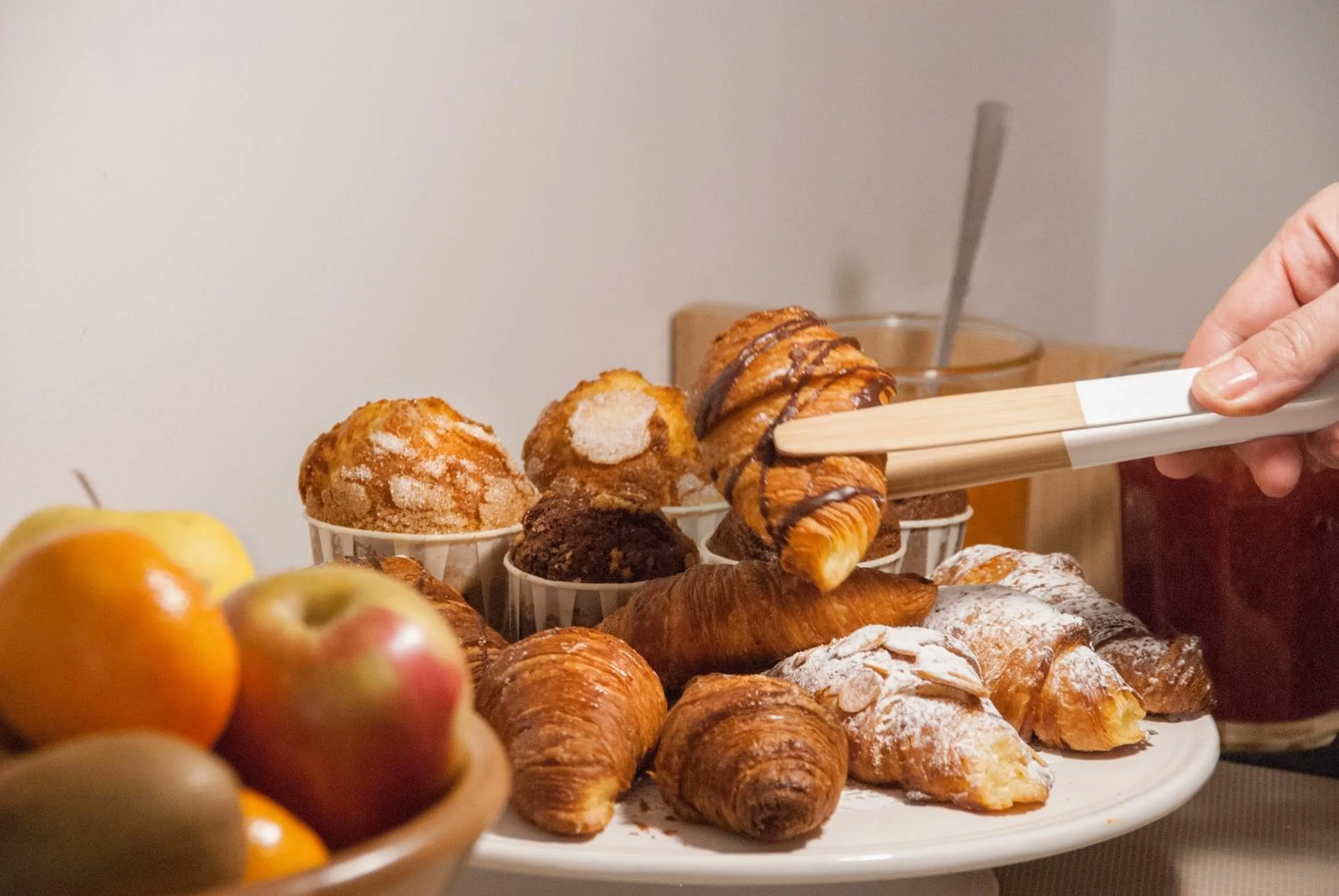Buffet breakfast in Casa Mathilda
