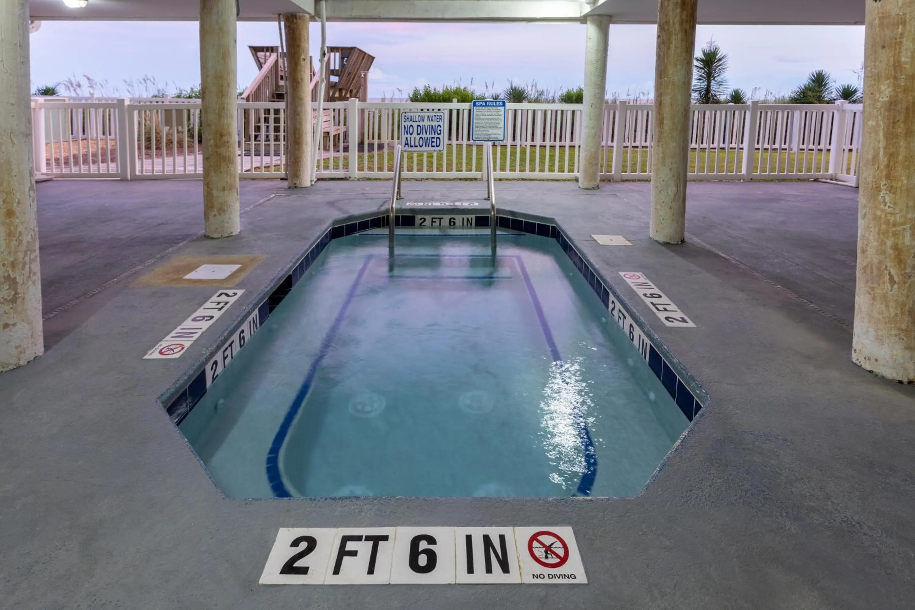 Hot Tub in Sandpebble Beach Club Surfside Beach a Ramada by Wyndham