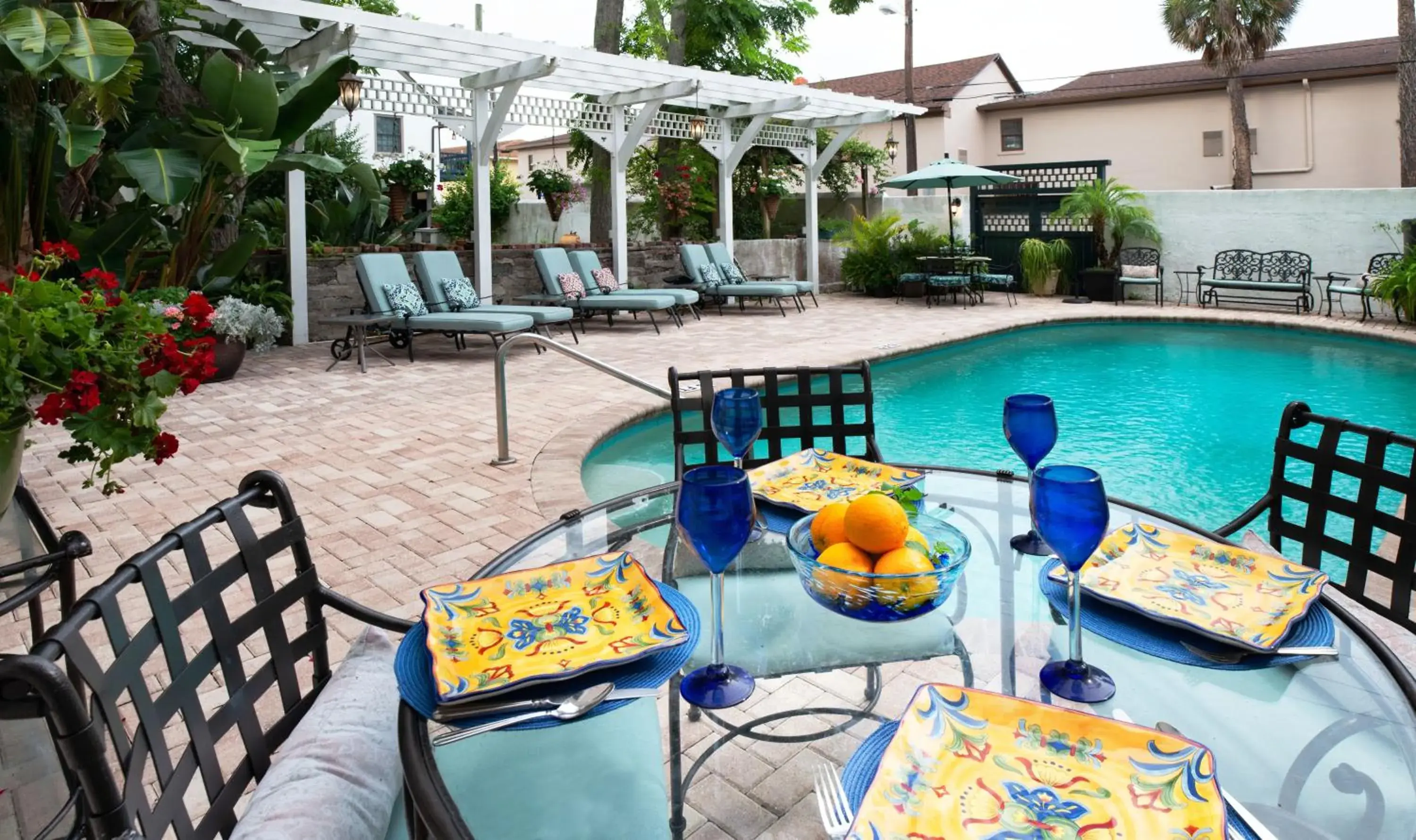 Swimming pool in The Kenwood Inn Oldest Bed and Breakfast, St Augustine Historic District Swimming pool in The Kenwood Inn Oldest Bed and Breakfast, St Augustine Historic District