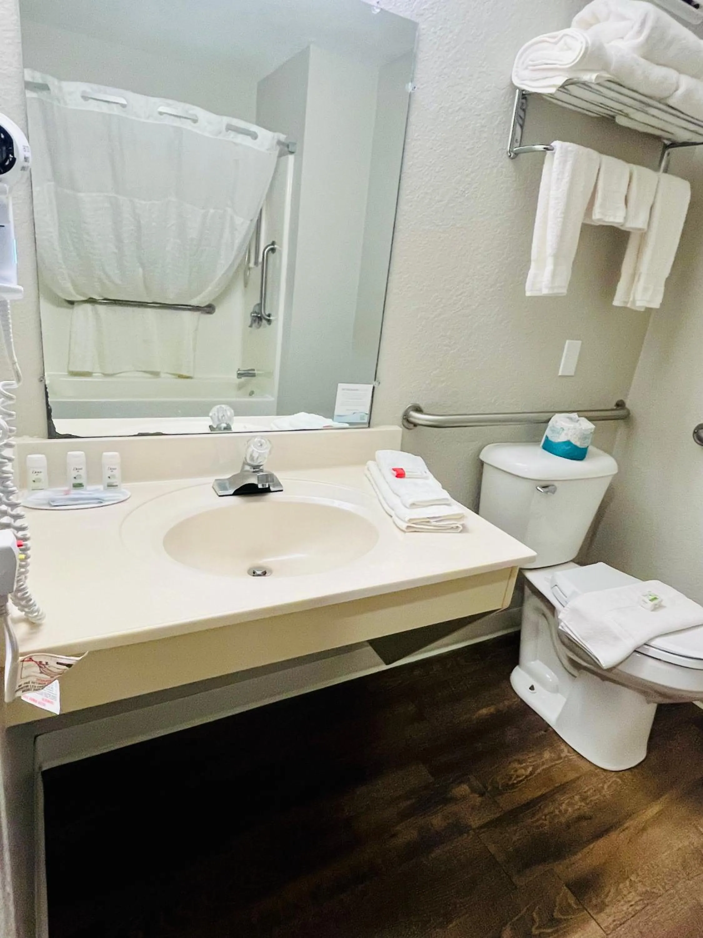 Bathroom in Days Inn by Wyndham Wall