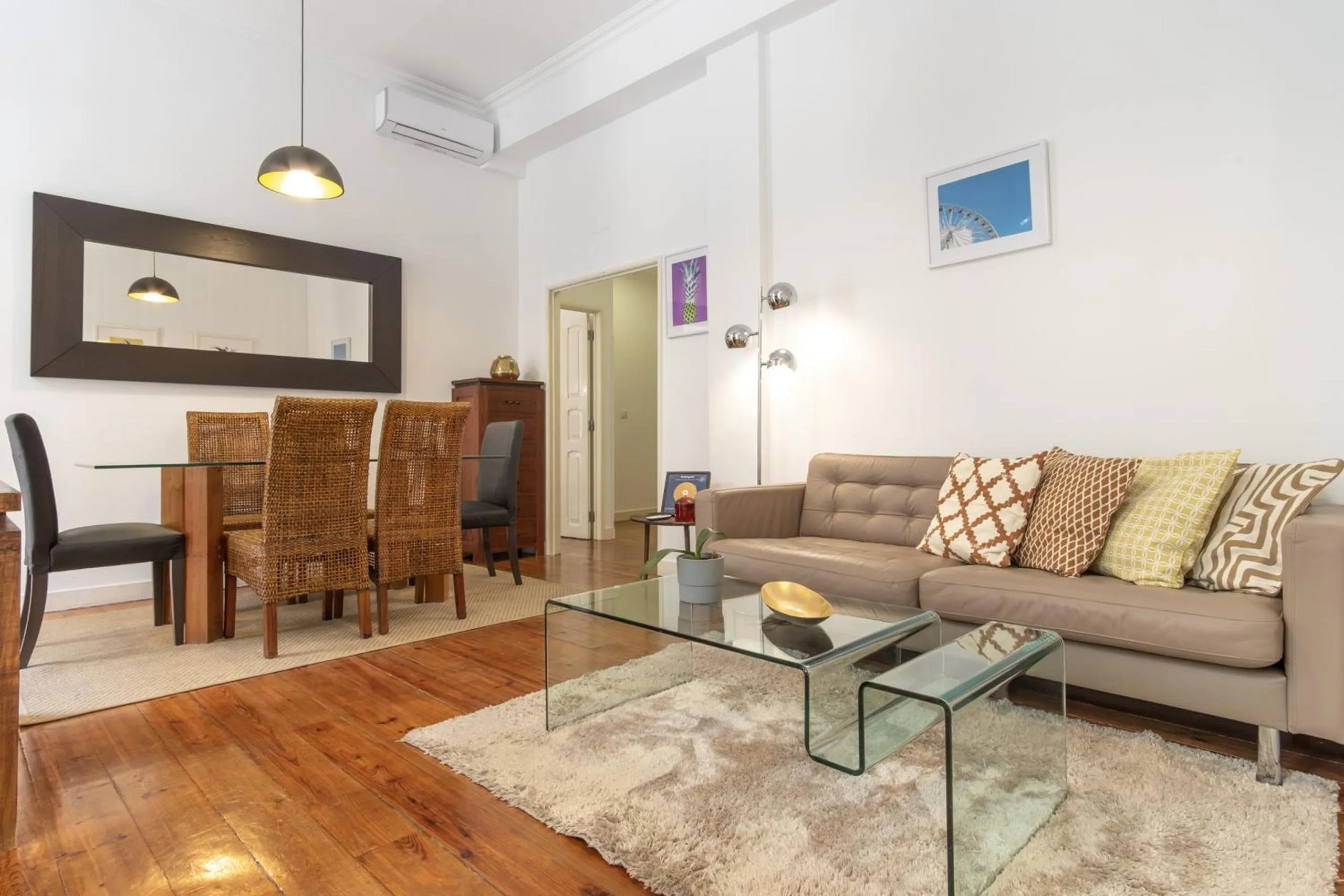 Communal lounge/ TV room in LV Premier Apartments Baixa- CR