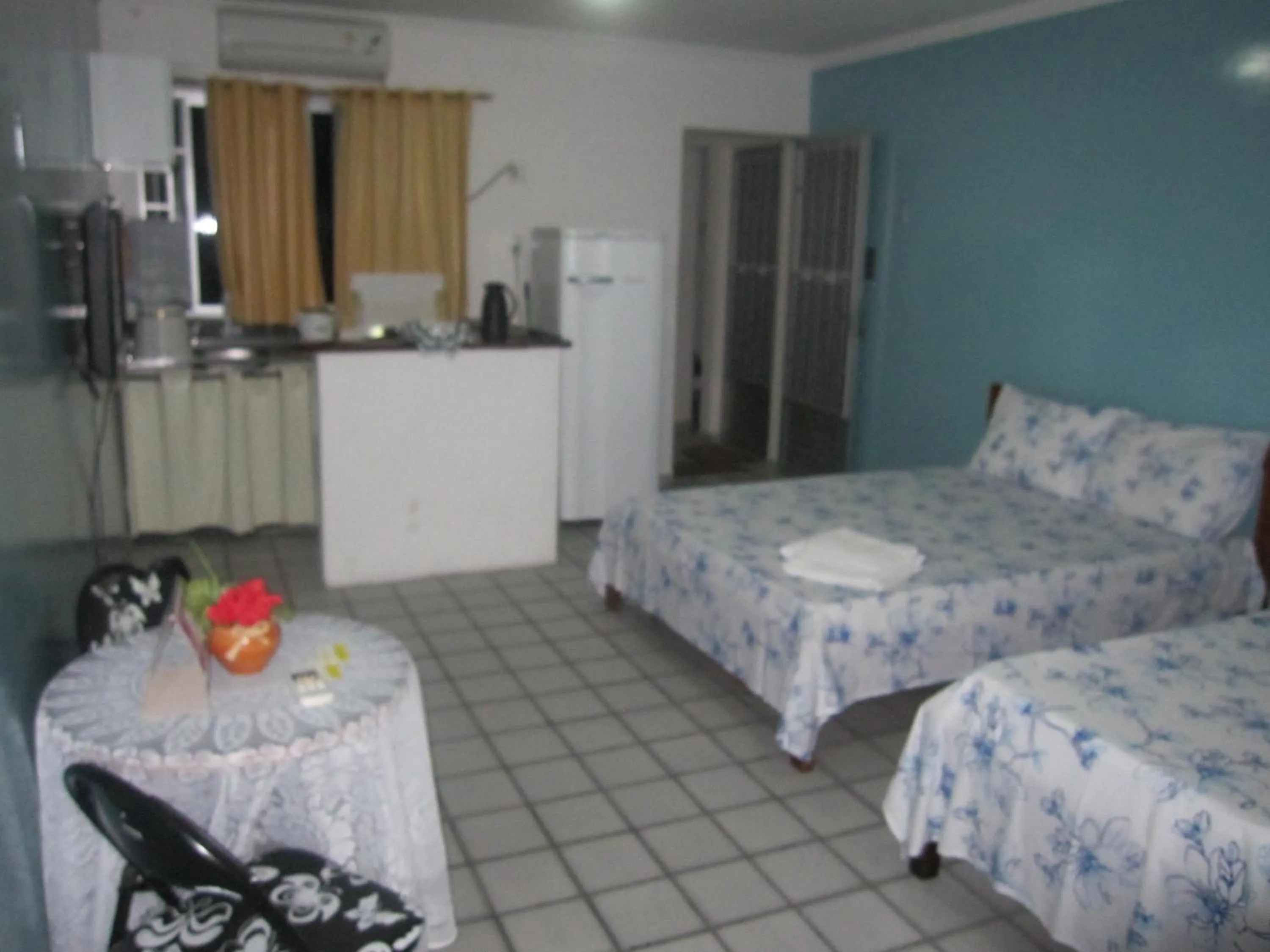 Quadruple Room with Bathroom in Pousada Temporada Maceió