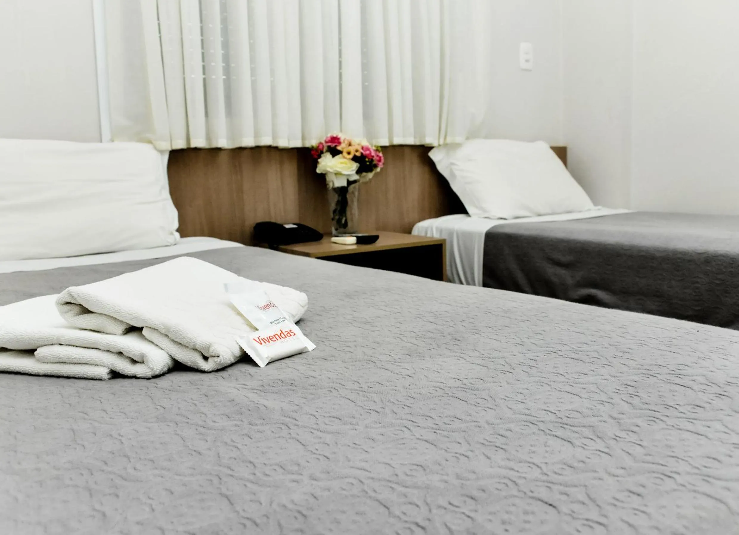 Bed in Vivendas Hotel