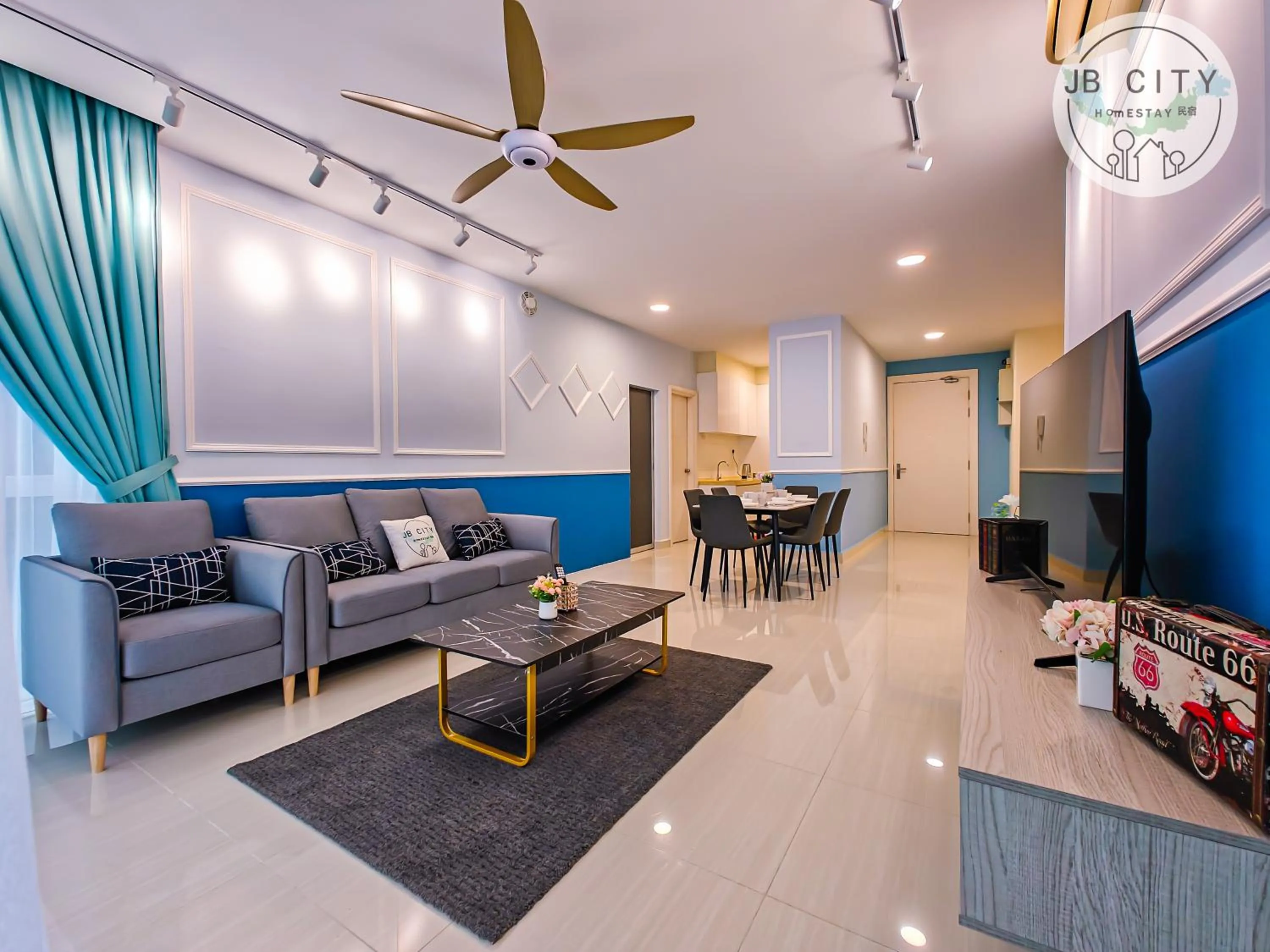 Living room in Medini Signature Suites by RR JBcity