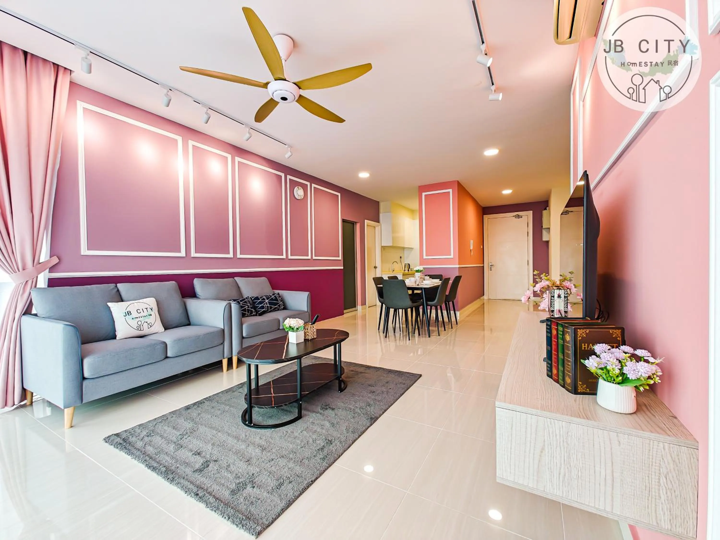 Living room in Medini Signature Suites by RR JBcity