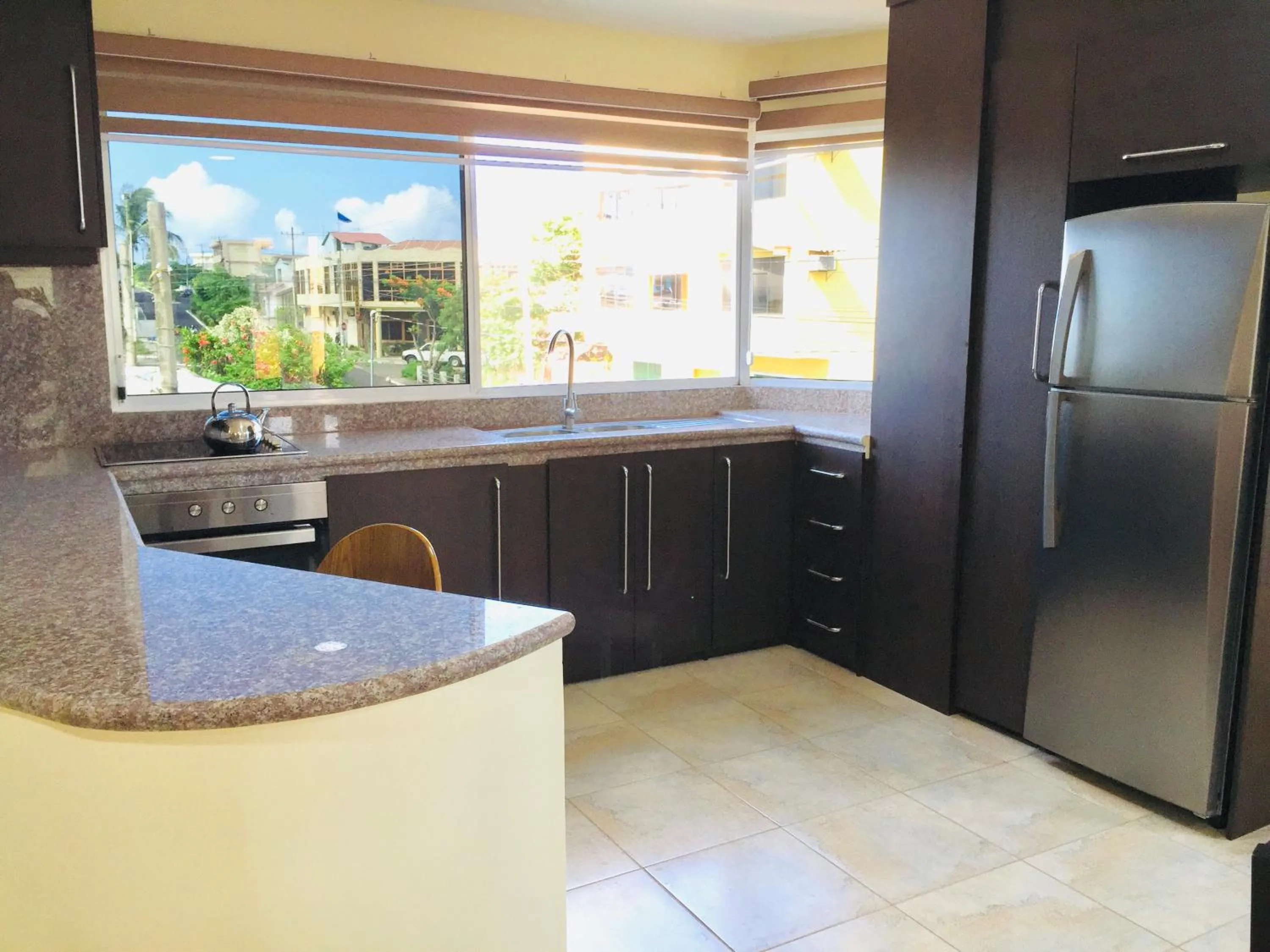 kitchen in Eco Hotel Katarma