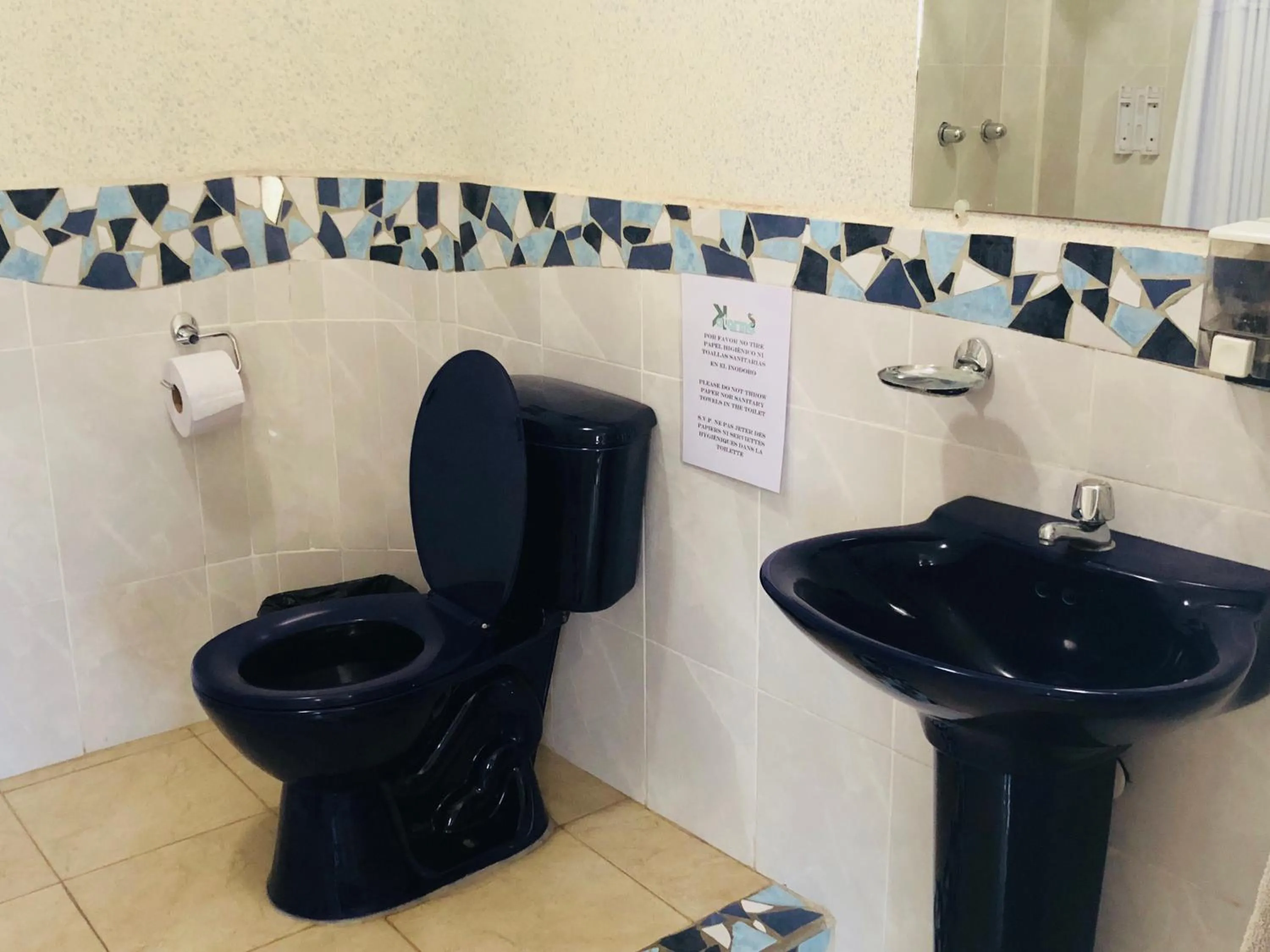 Bathroom in Eco Hotel Katarma