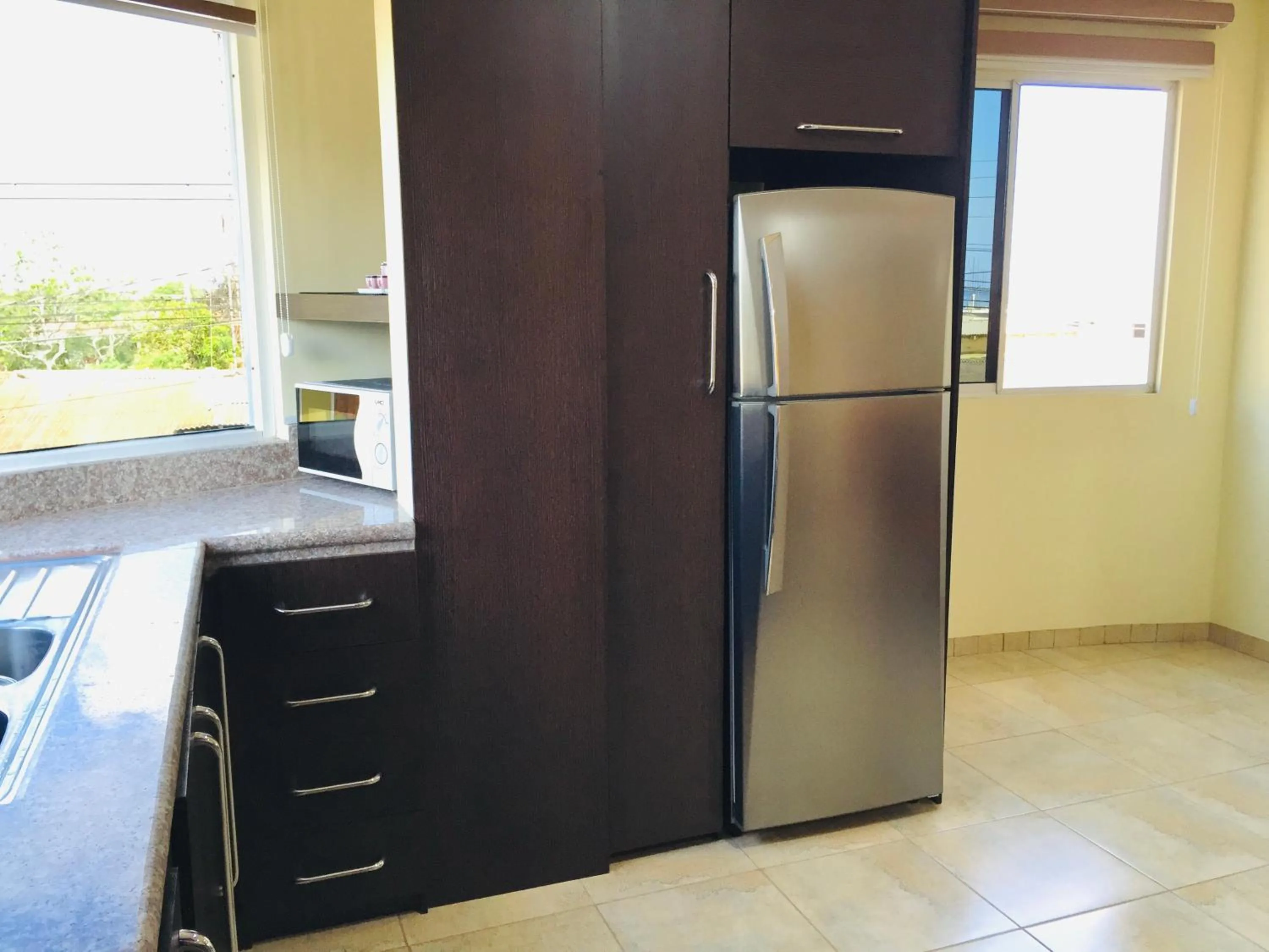 kitchen in Eco Hotel Katarma