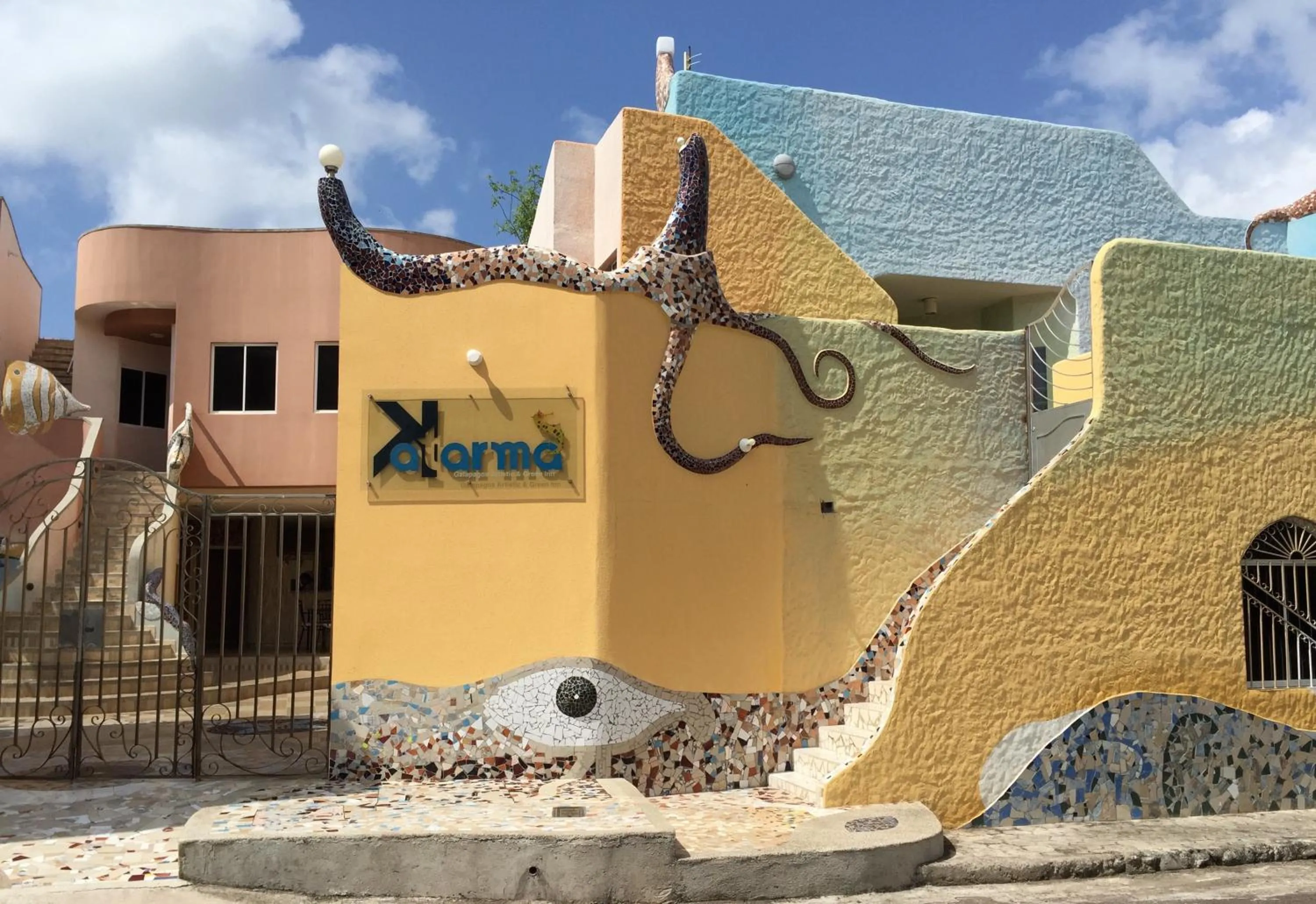 Facade/entrance in Eco Hotel Katarma