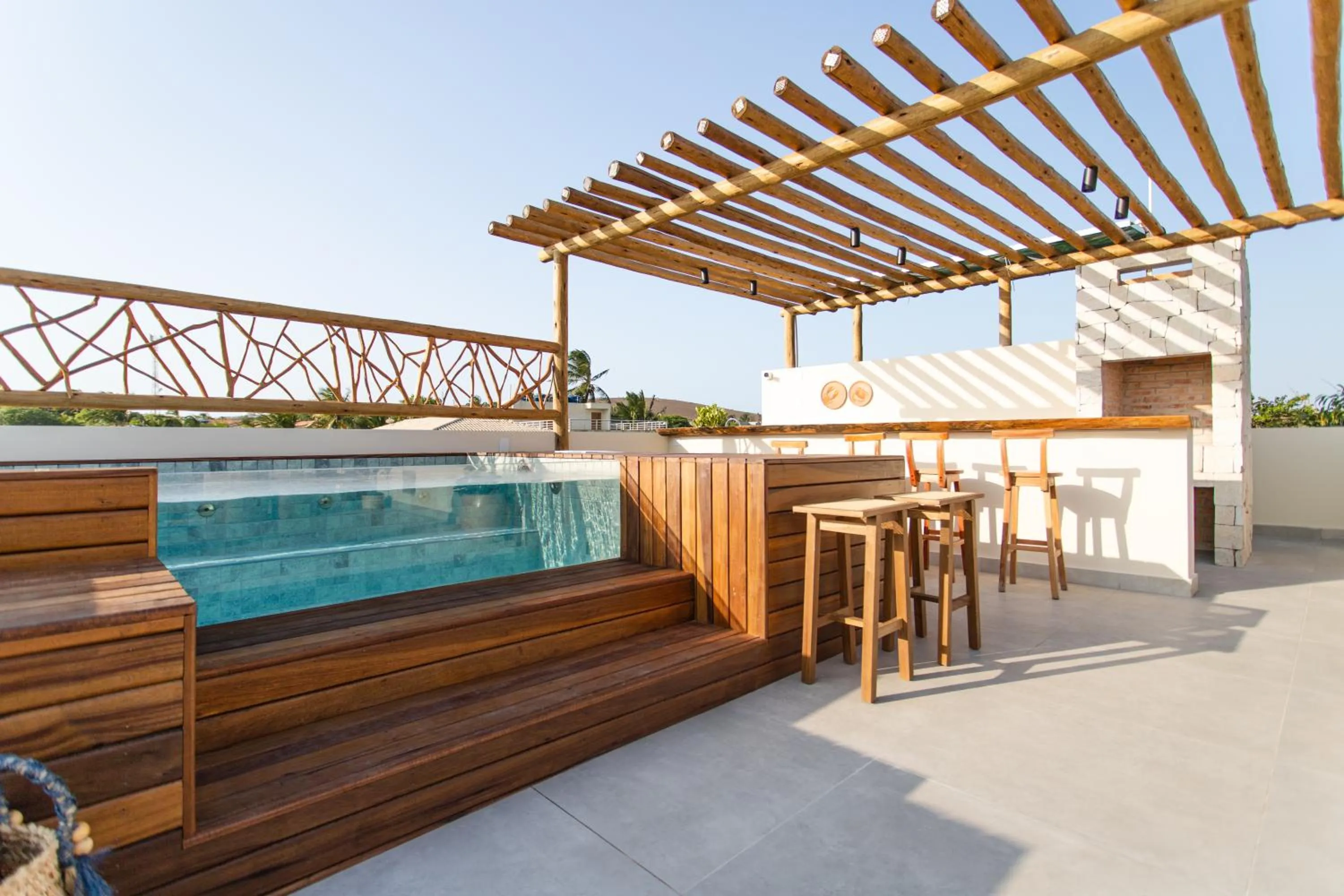 Hot Tub in Villa Odara