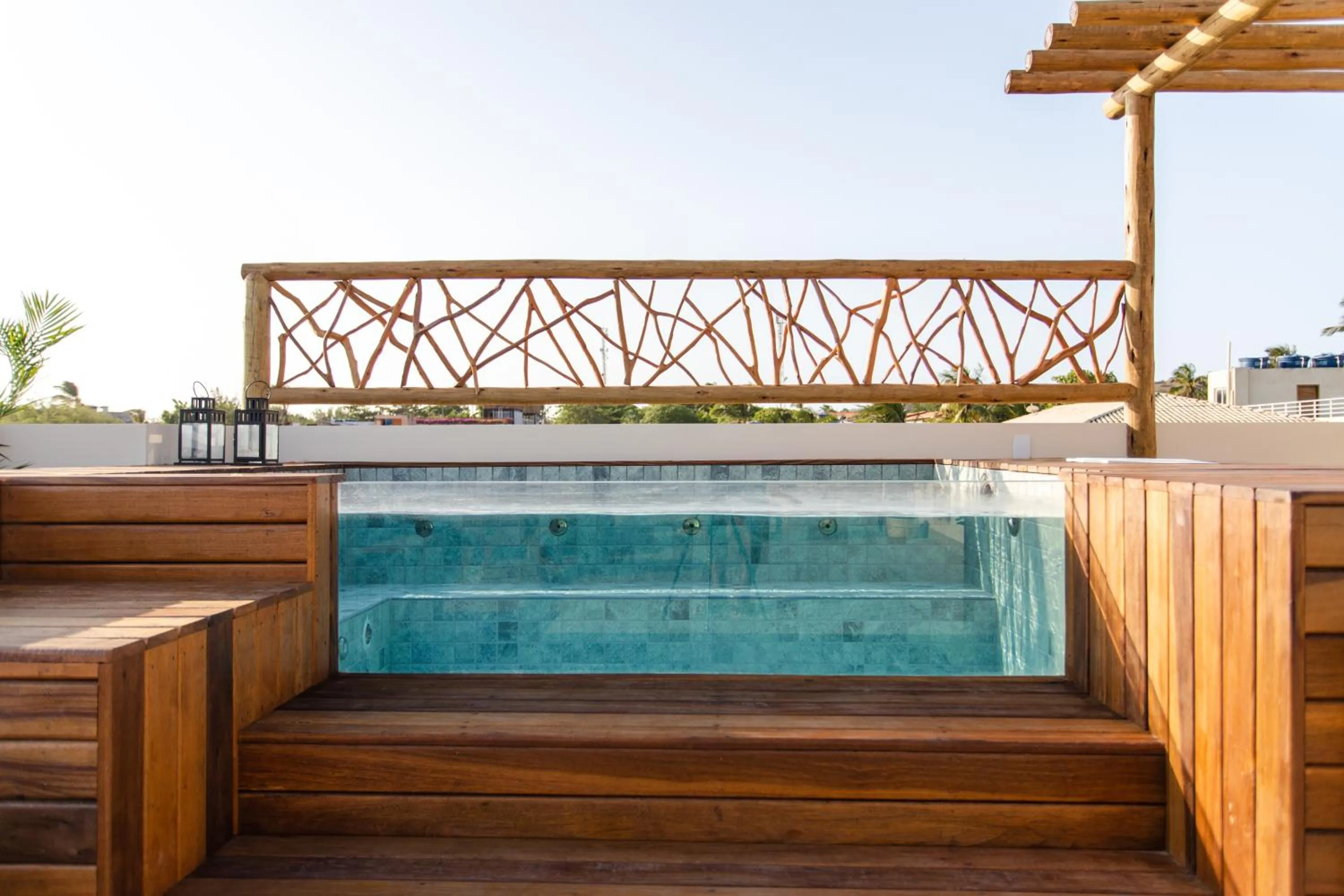Hot Tub in Villa Odara